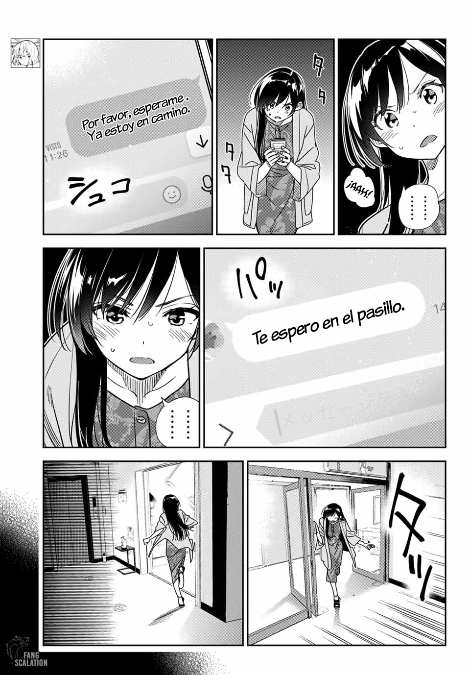 Kanojo, Okarishimasu capítulo 214.5 página 6