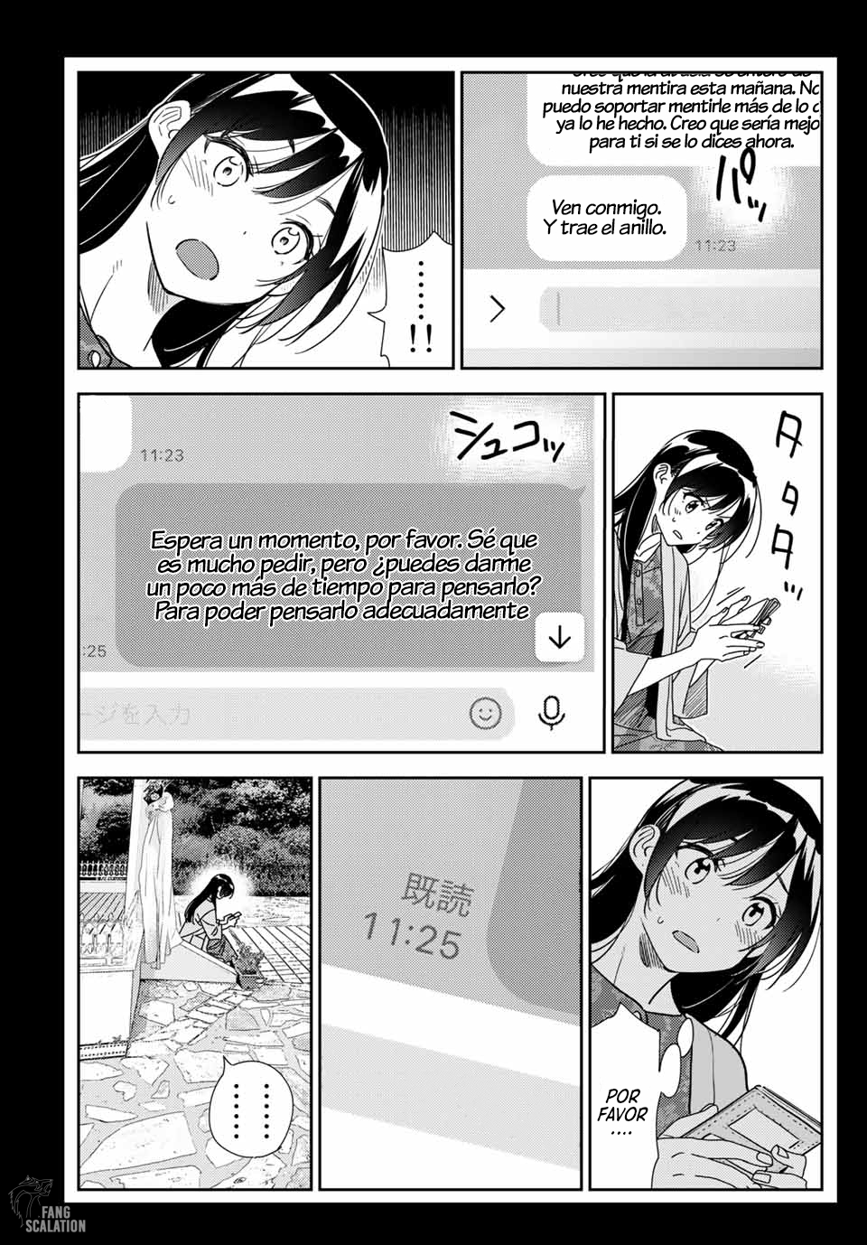 Kanojo, Okarishimasu capítulo 214.5 página 8