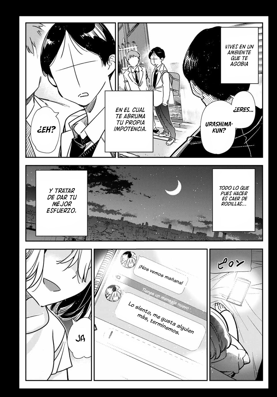 Kanojo, Okarishimasu capítulo 215.5 página 17