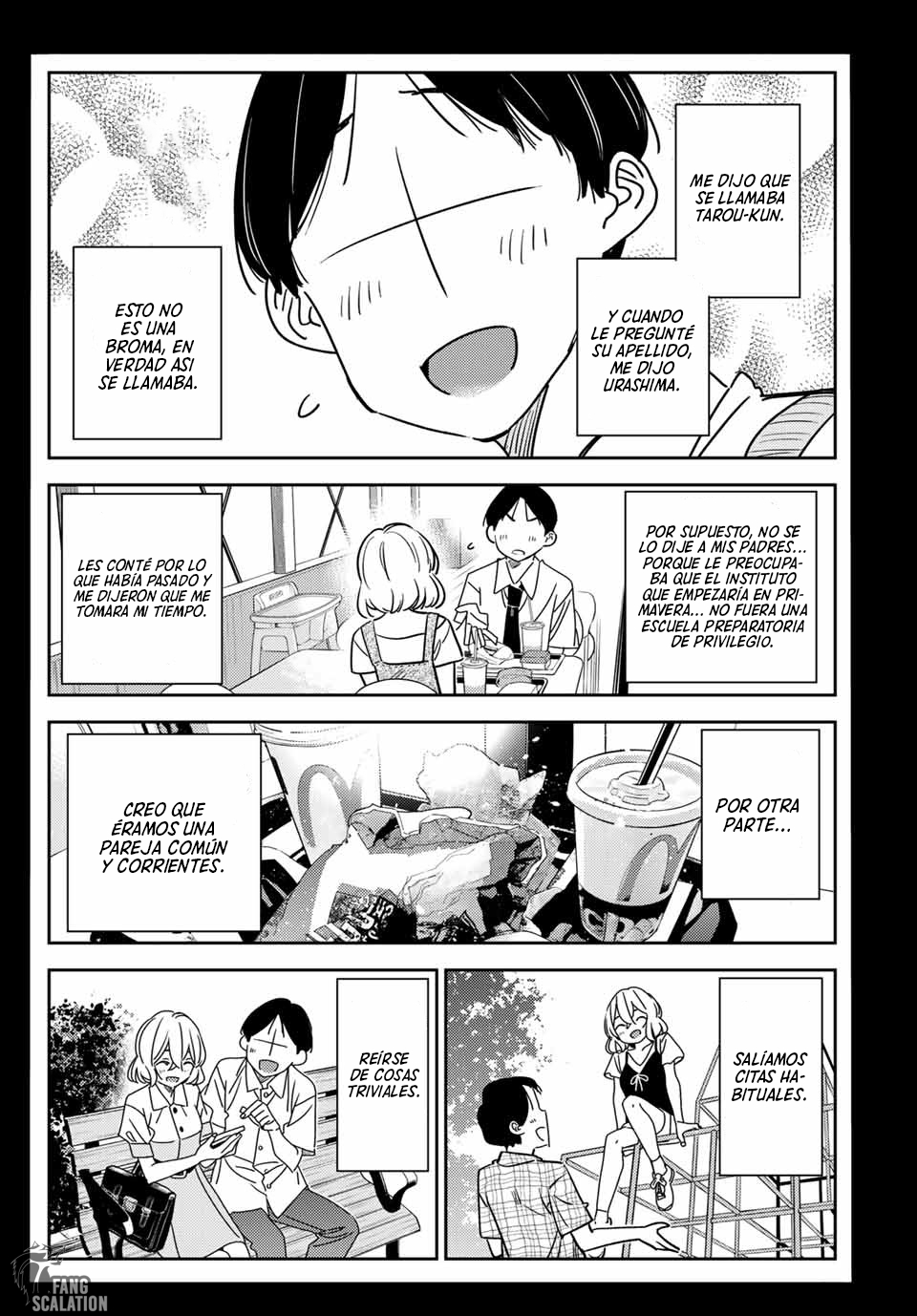 Kanojo, Okarishimasu capítulo 215.5 página 9