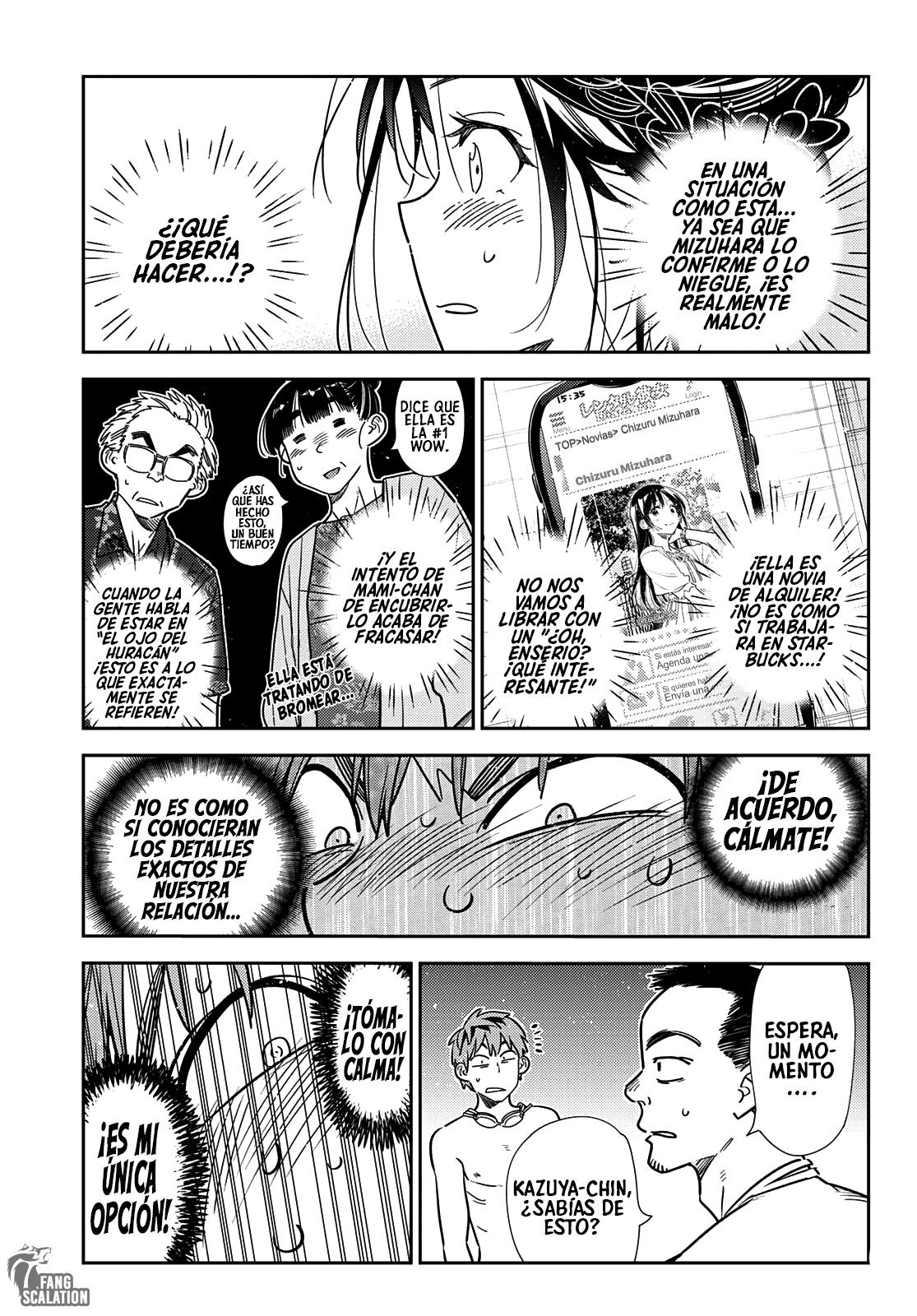 Kanojo, Okarishimasu capítulo 221 página 15