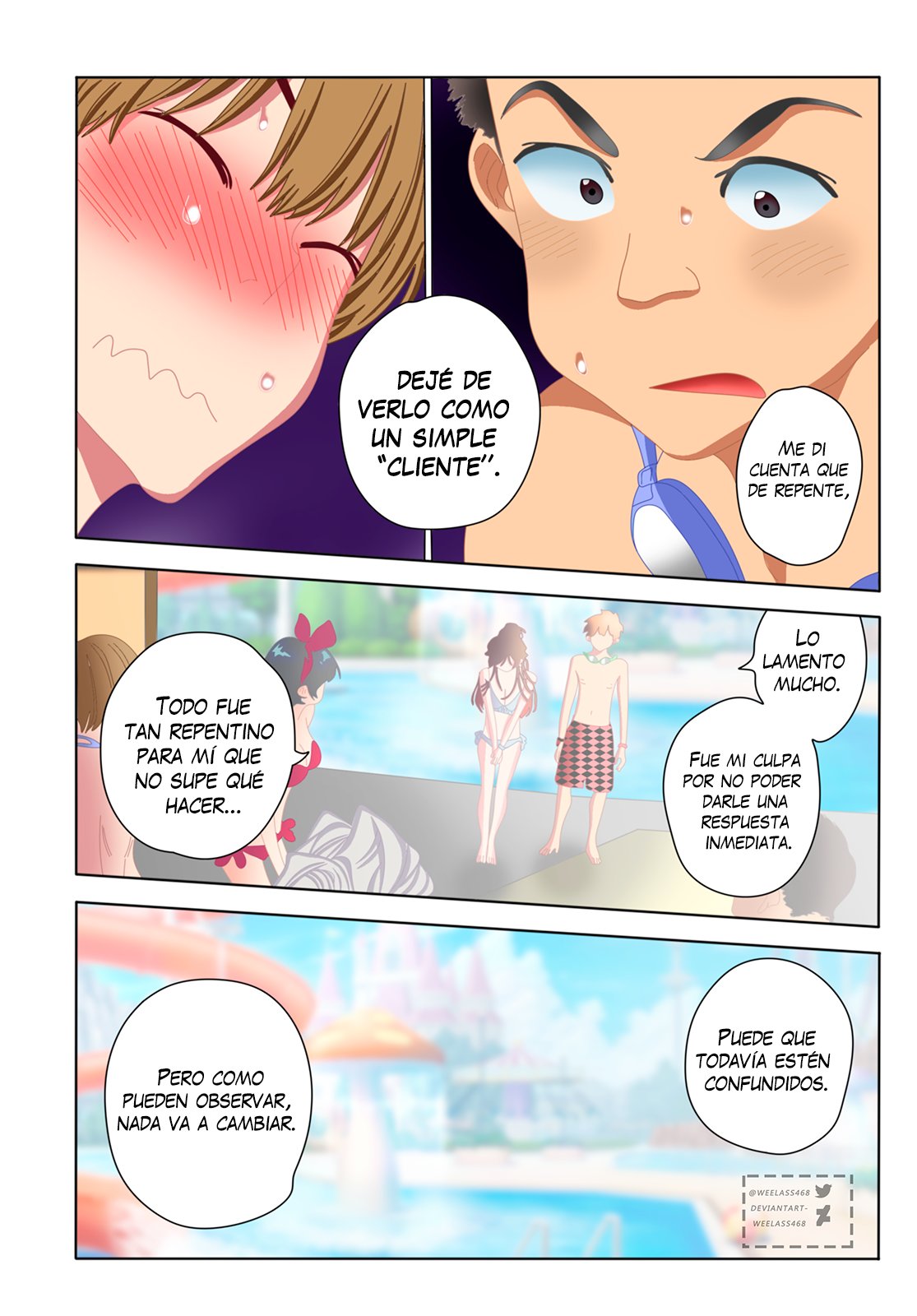 Kanojo, Okarishimasu capítulo 227.5 página 17