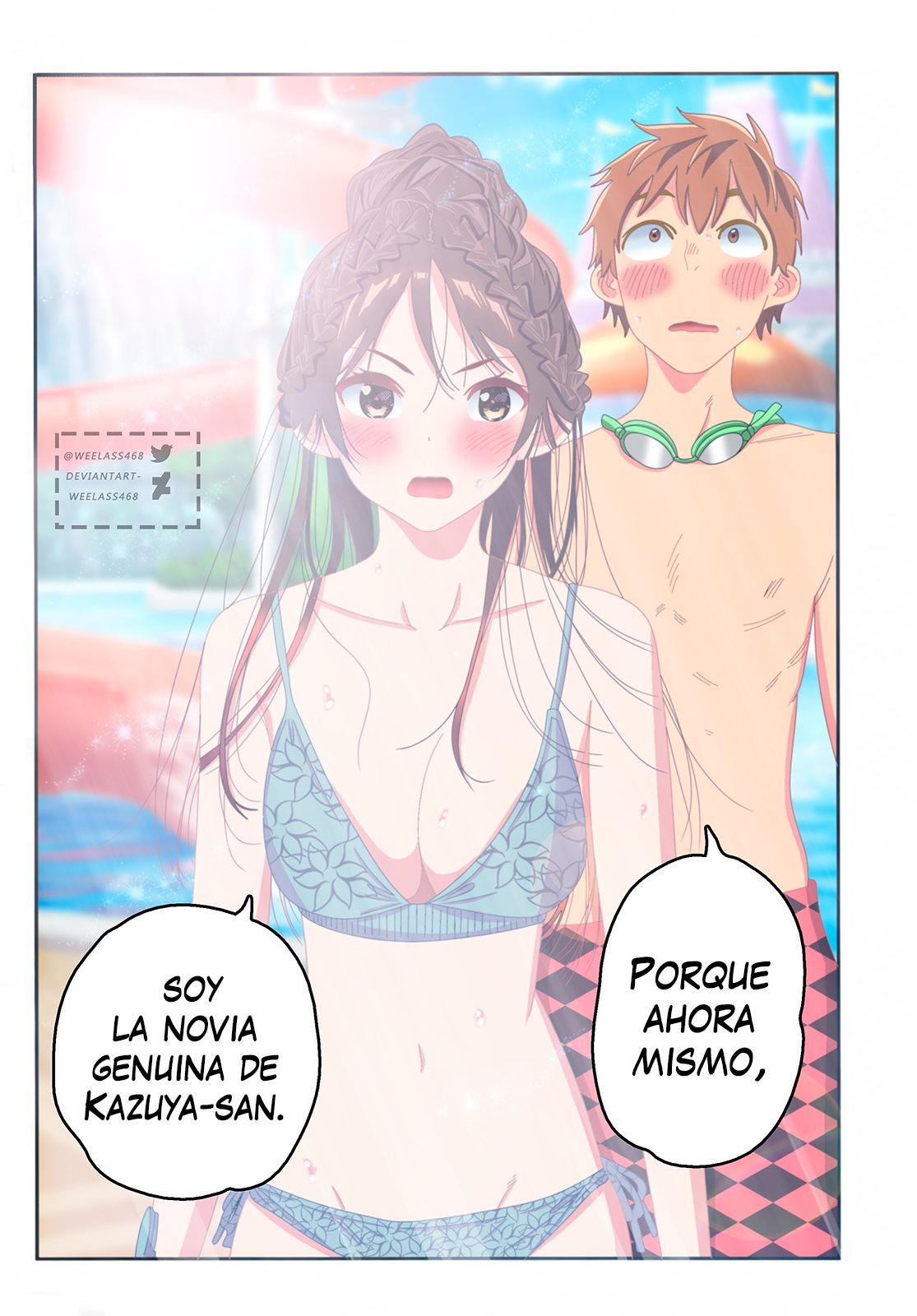 Kanojo, Okarishimasu capítulo 227.5 página 18