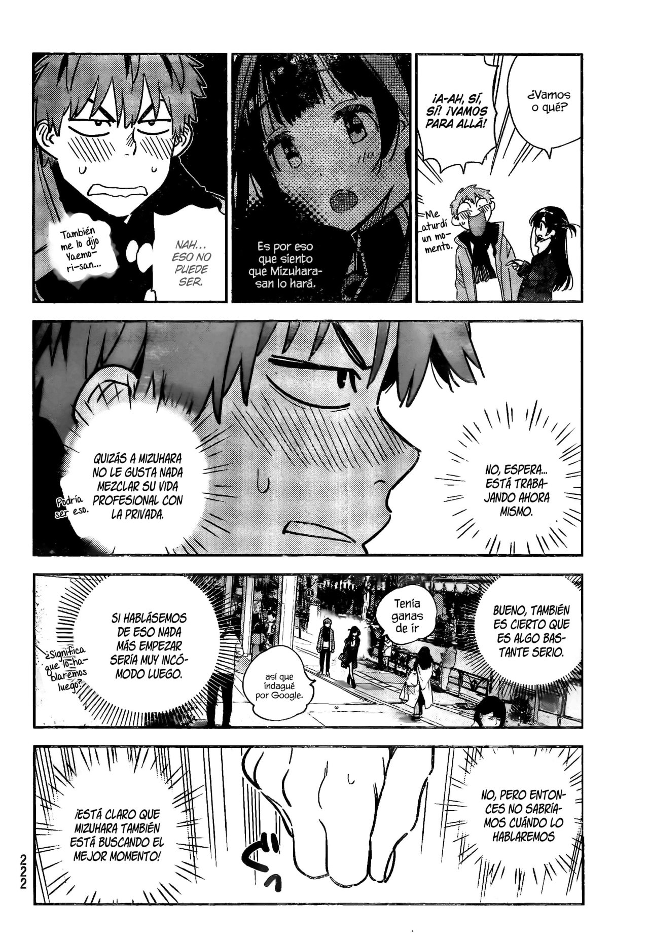 Kanojo, Okarishimasu capítulo 237 página 11