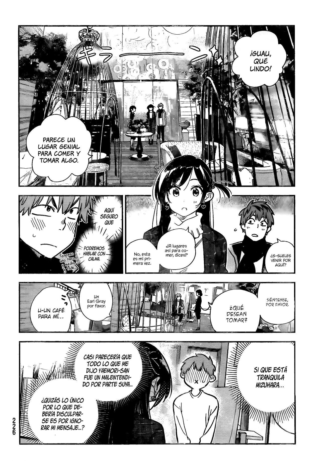 Kanojo, Okarishimasu capítulo 237 página 14
