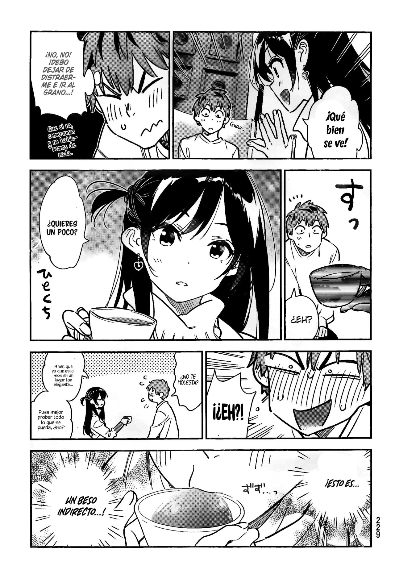 Kanojo, Okarishimasu capítulo 237 página 17