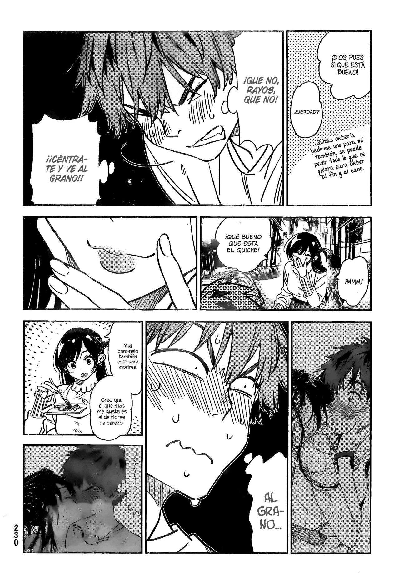 Kanojo, Okarishimasu capítulo 237 página 18