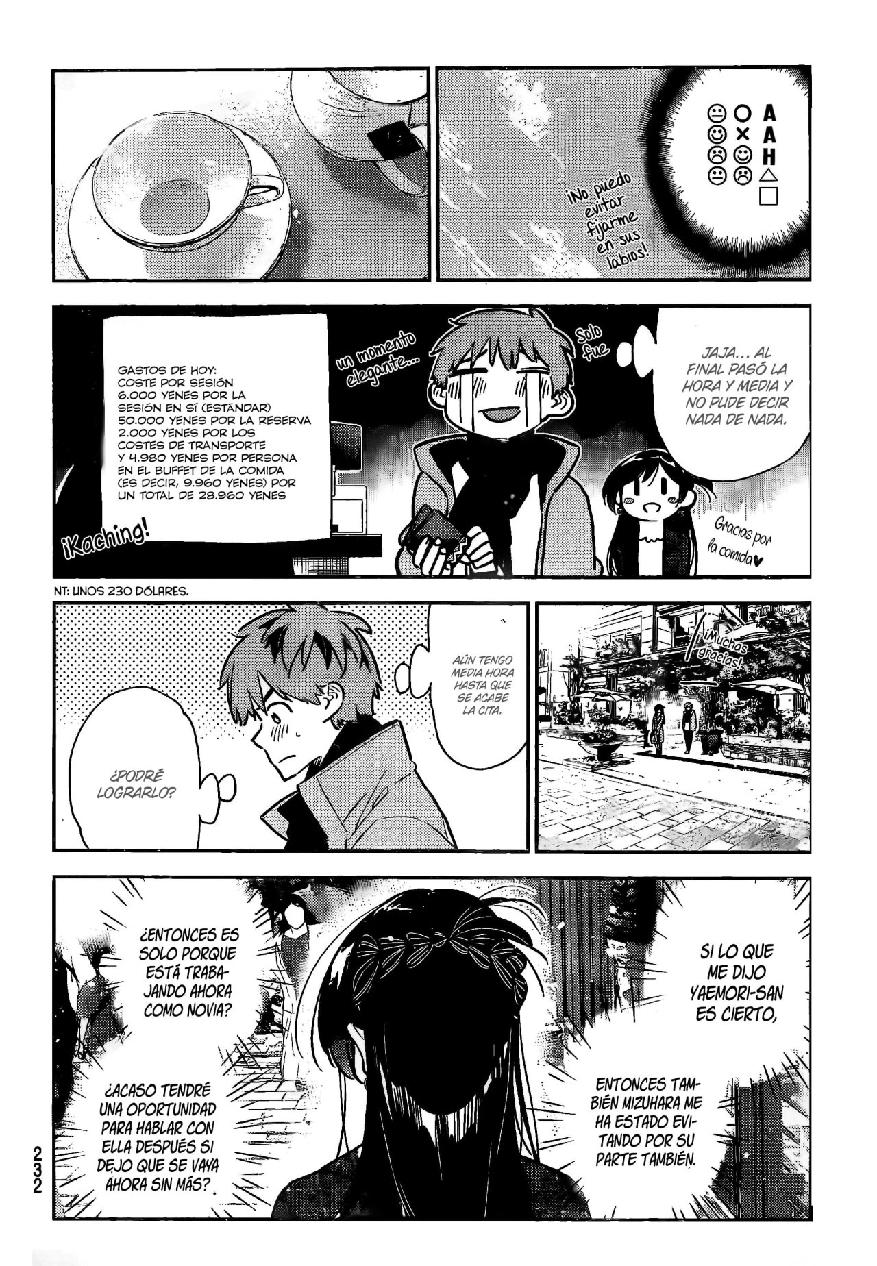 Kanojo, Okarishimasu capítulo 237 página 20