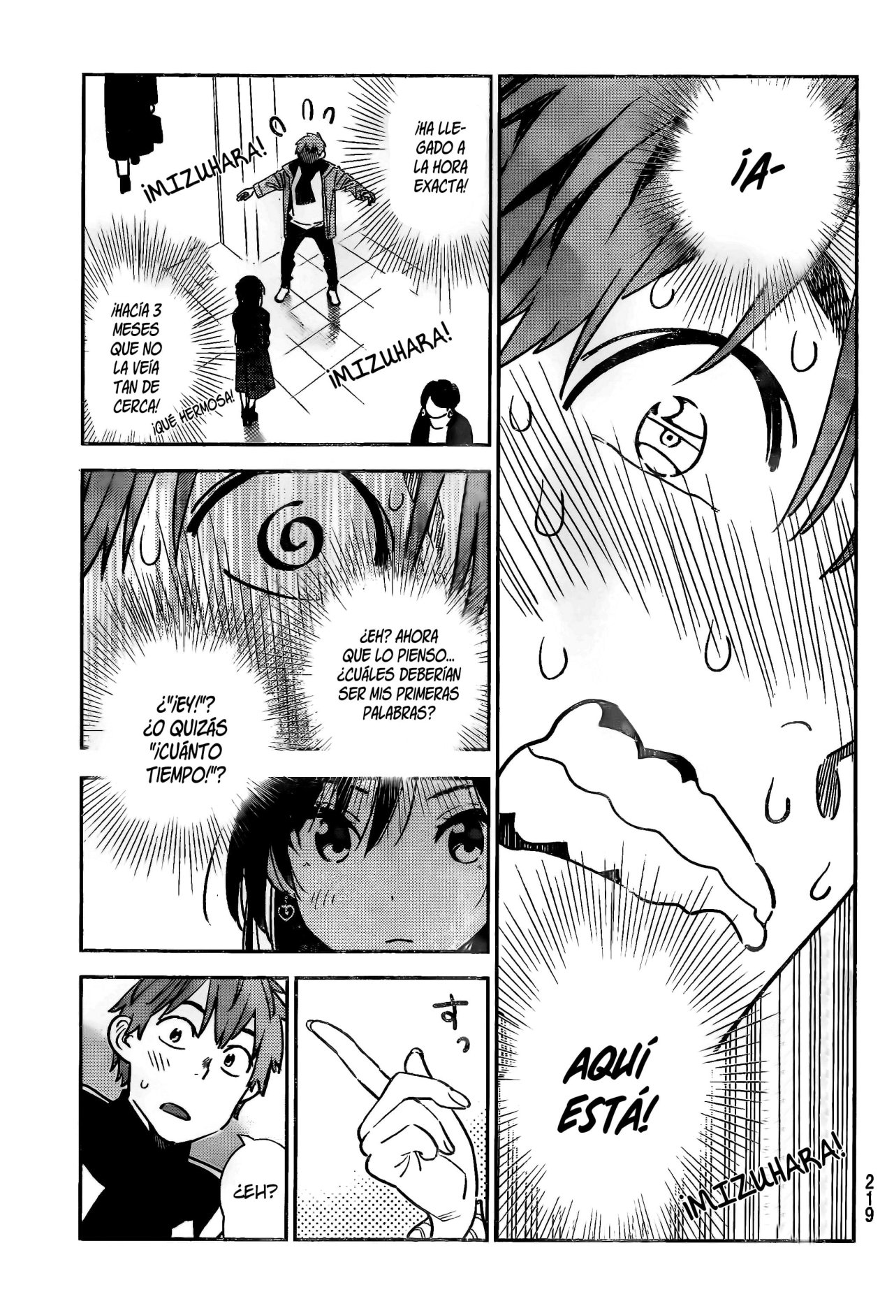 Kanojo, Okarishimasu capítulo 237 página 8