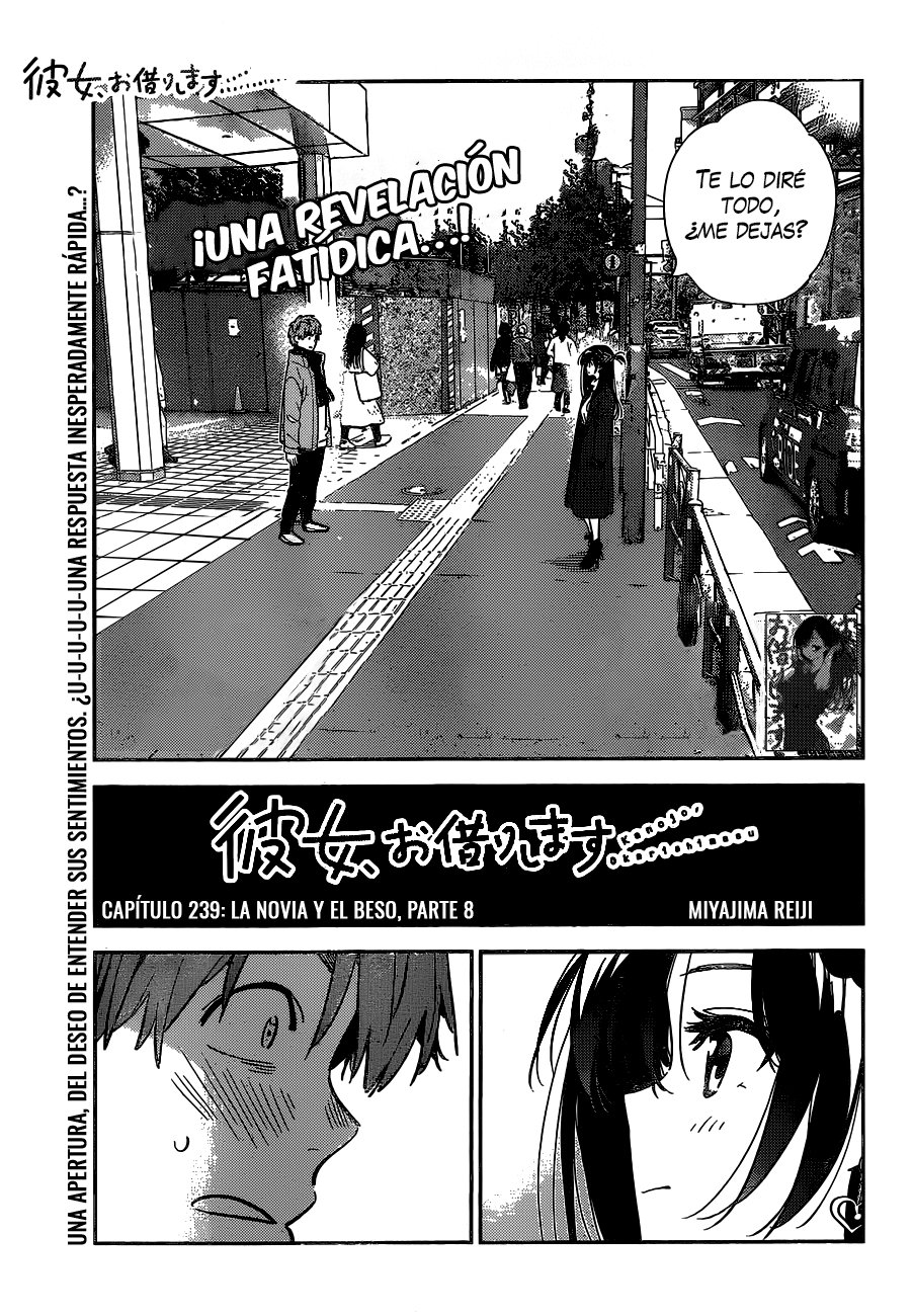 Kanojo, Okarishimasu capítulo 239 página 2