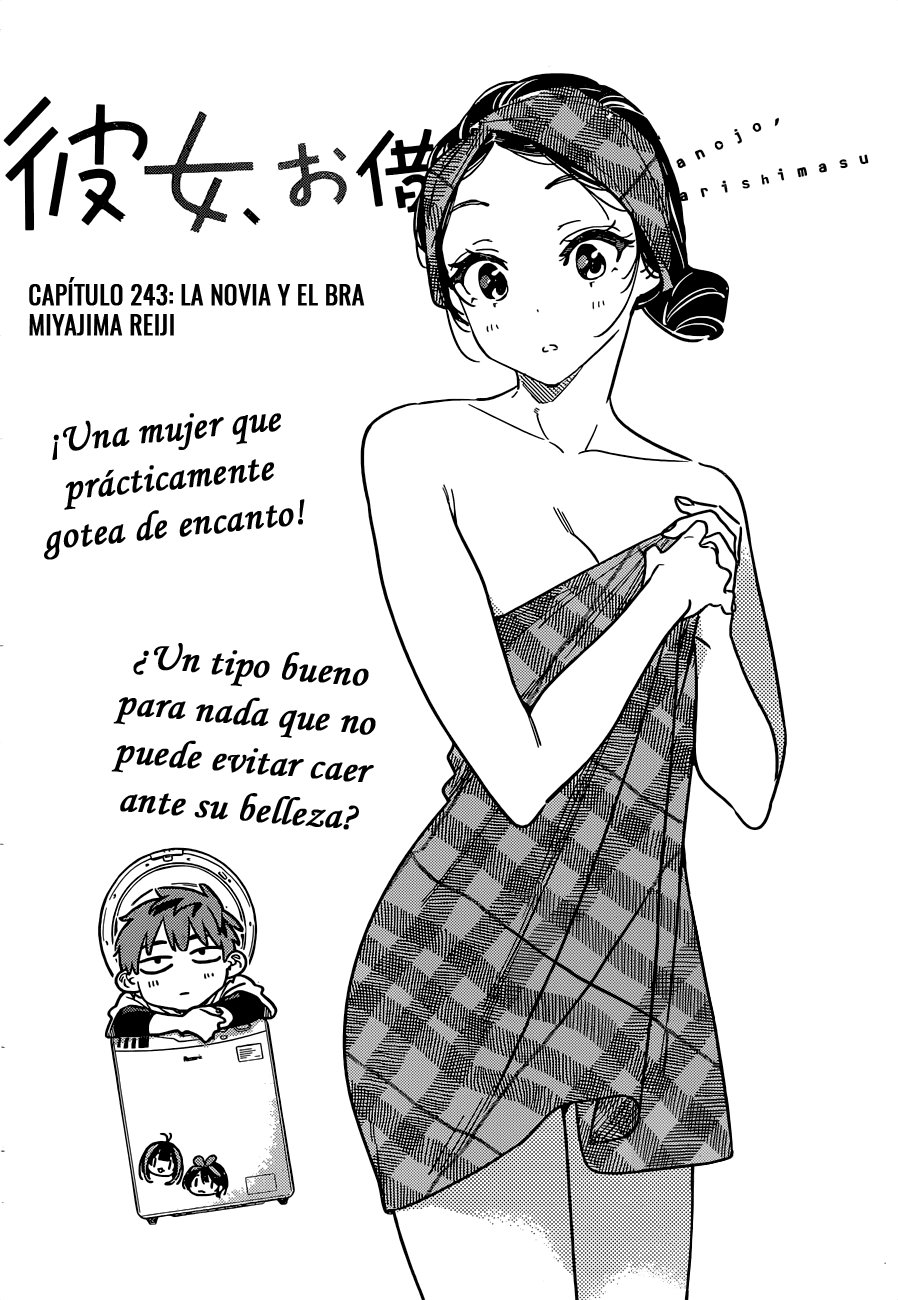 Kanojo, Okarishimasu capítulo 243 página 3