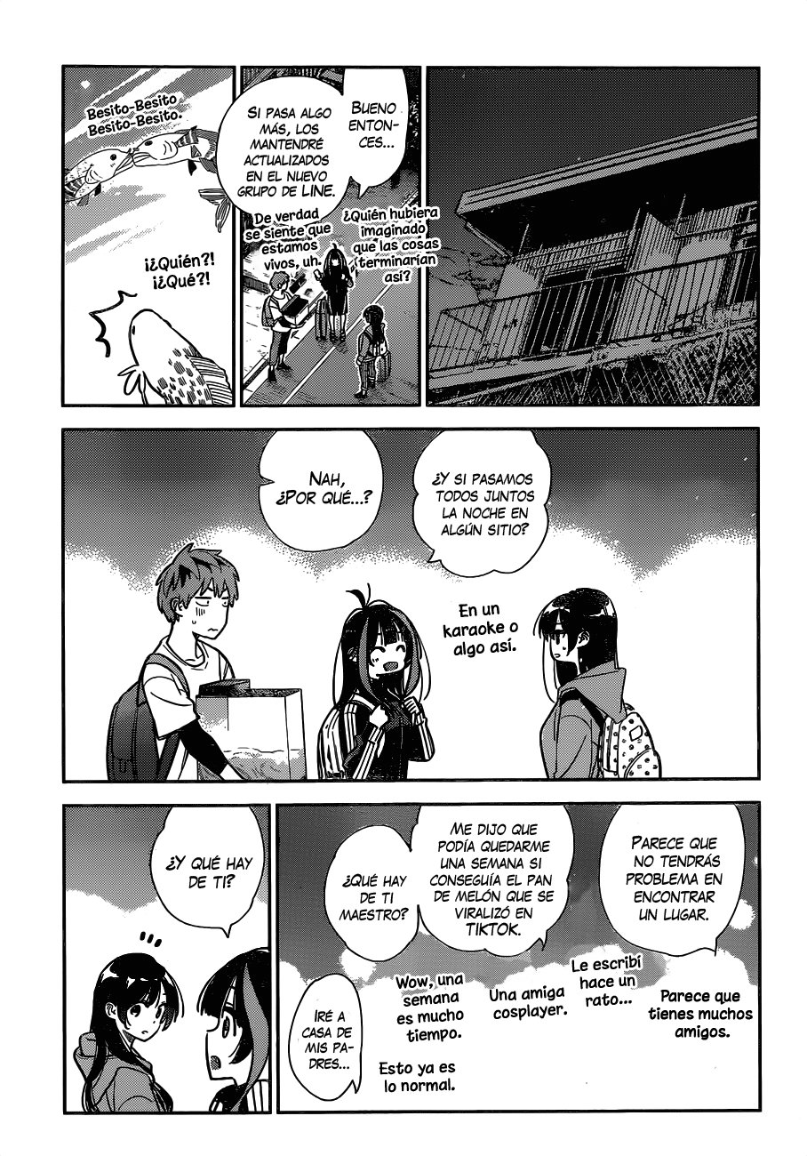 Kanojo, Okarishimasu capítulo 249 página 10