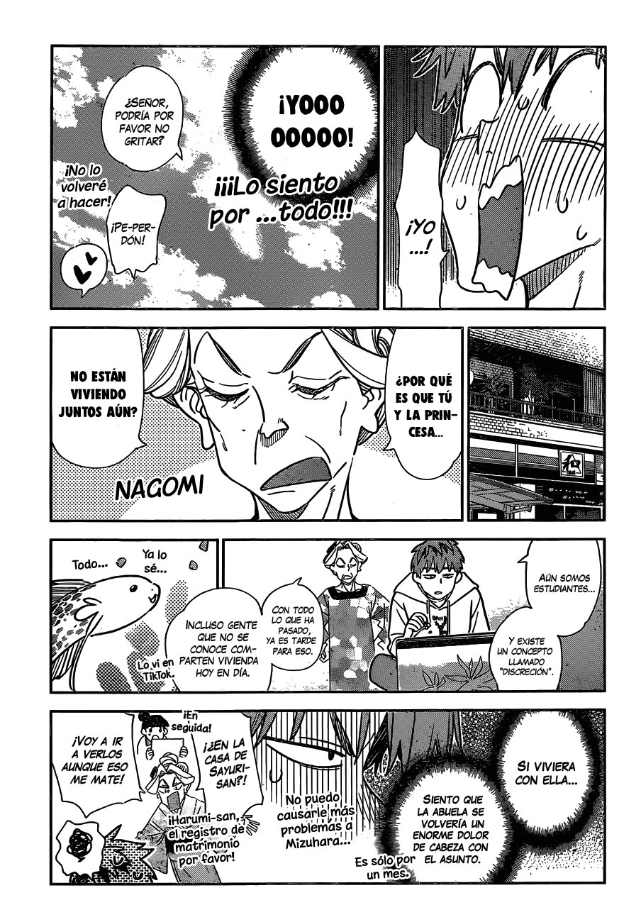 Kanojo, Okarishimasu capítulo 256 página 15