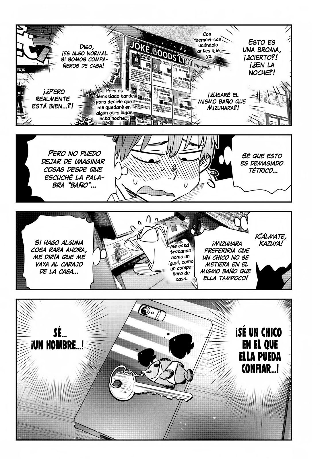 Kanojo, Okarishimasu capítulo 258 página 18