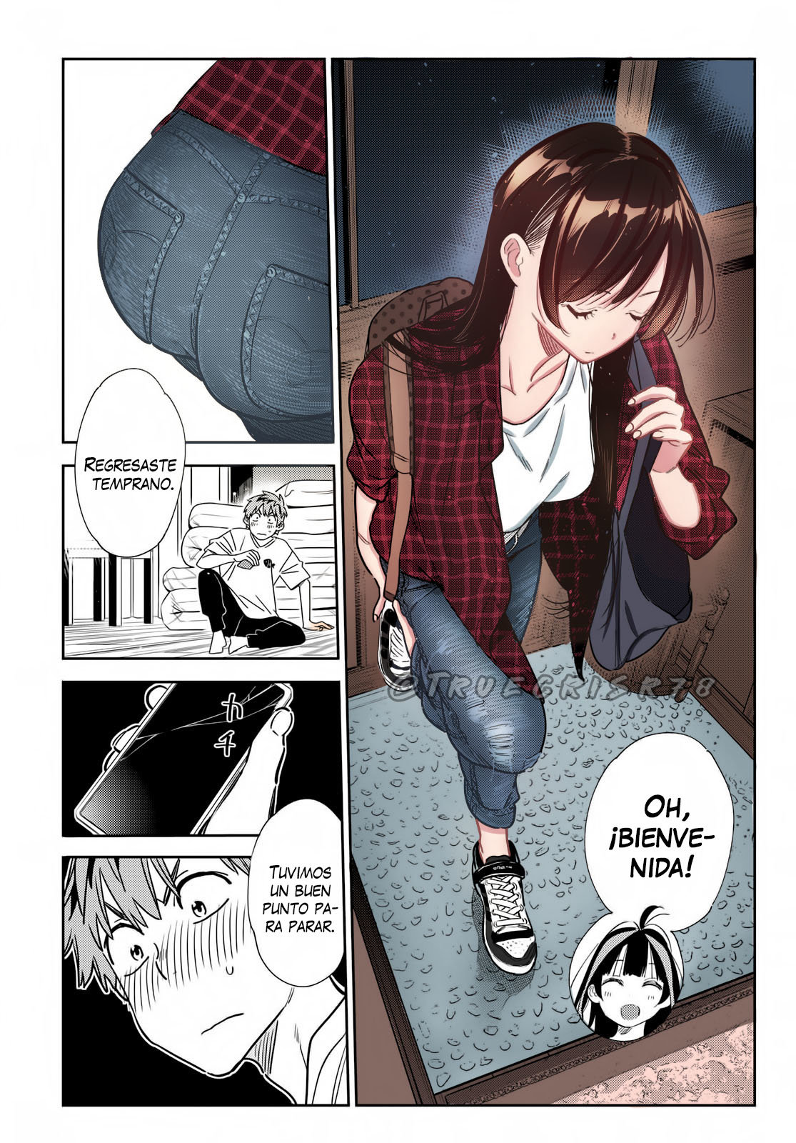 Kanojo, Okarishimasu capítulo 258 página 21