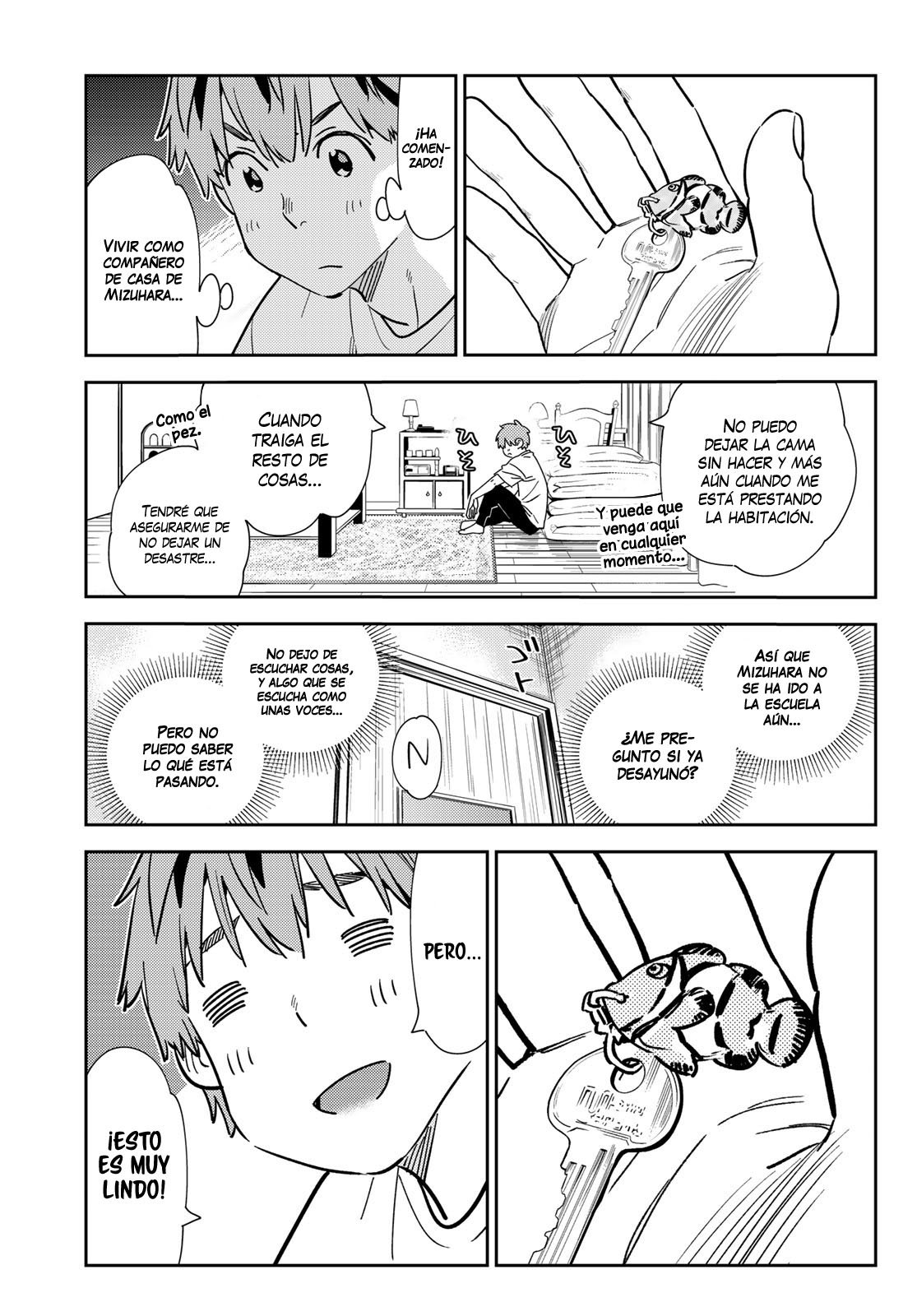 Kanojo, Okarishimasu capítulo 258 página 5