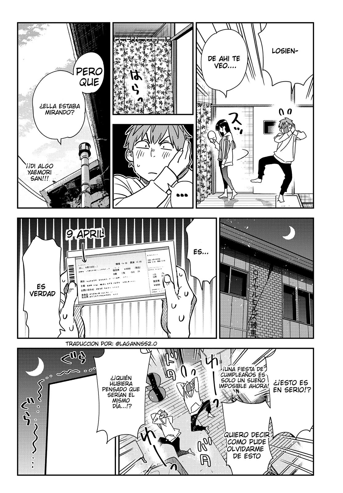 Kanojo, Okarishimasu capítulo 262 página 17