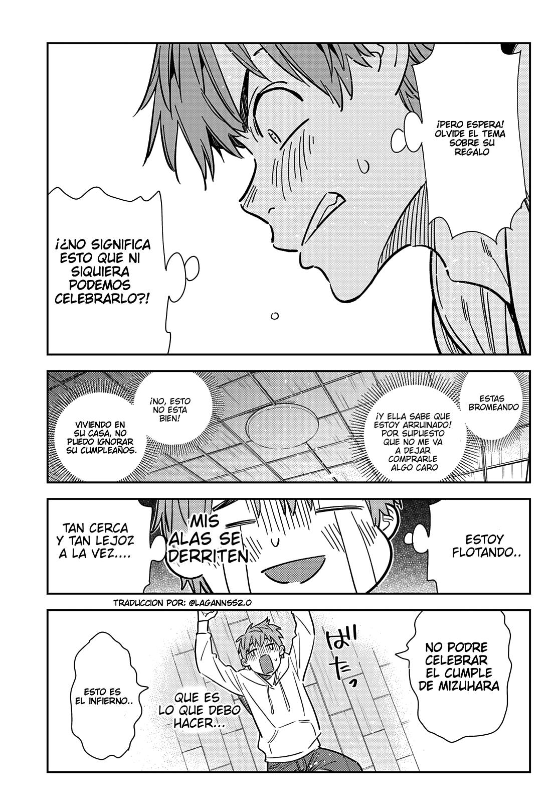 Kanojo, Okarishimasu capítulo 262 página 18