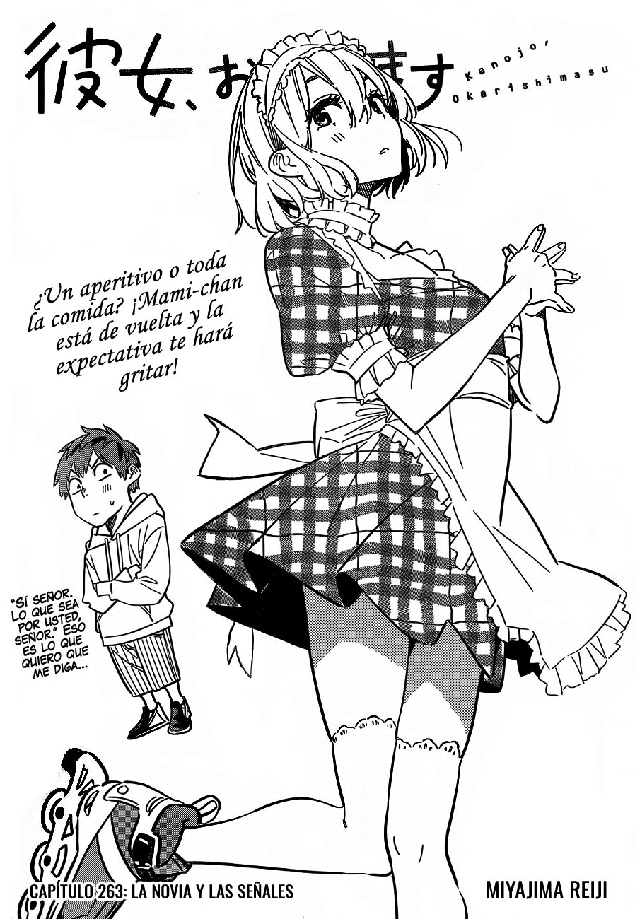 Kanojo, Okarishimasu capítulo 263 página 3