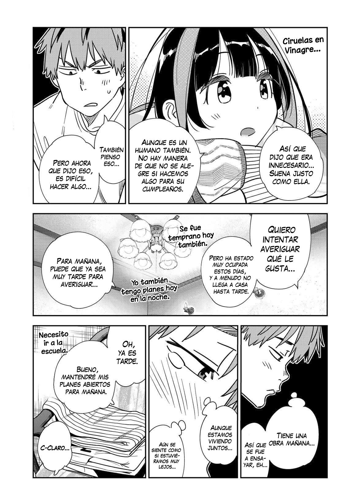 Kanojo, Okarishimasu capítulo 264 página 4