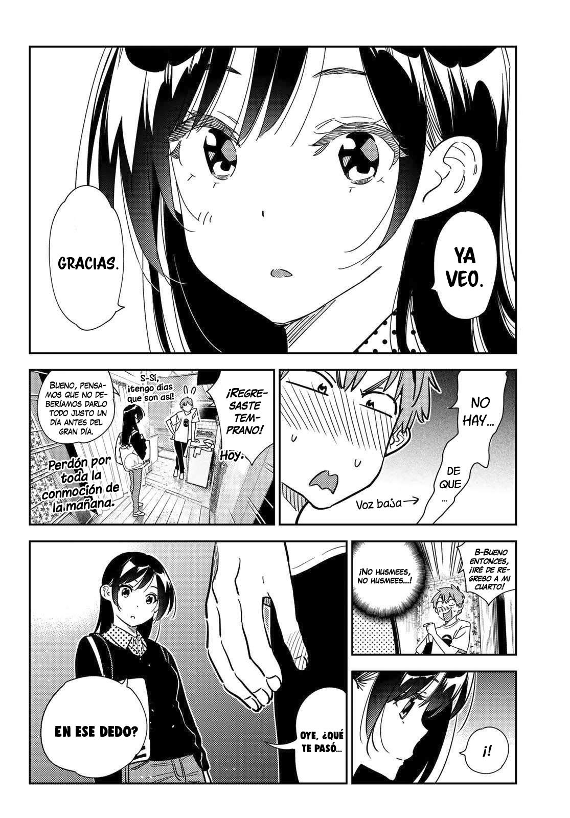 Kanojo, Okarishimasu capítulo 264 página 9
