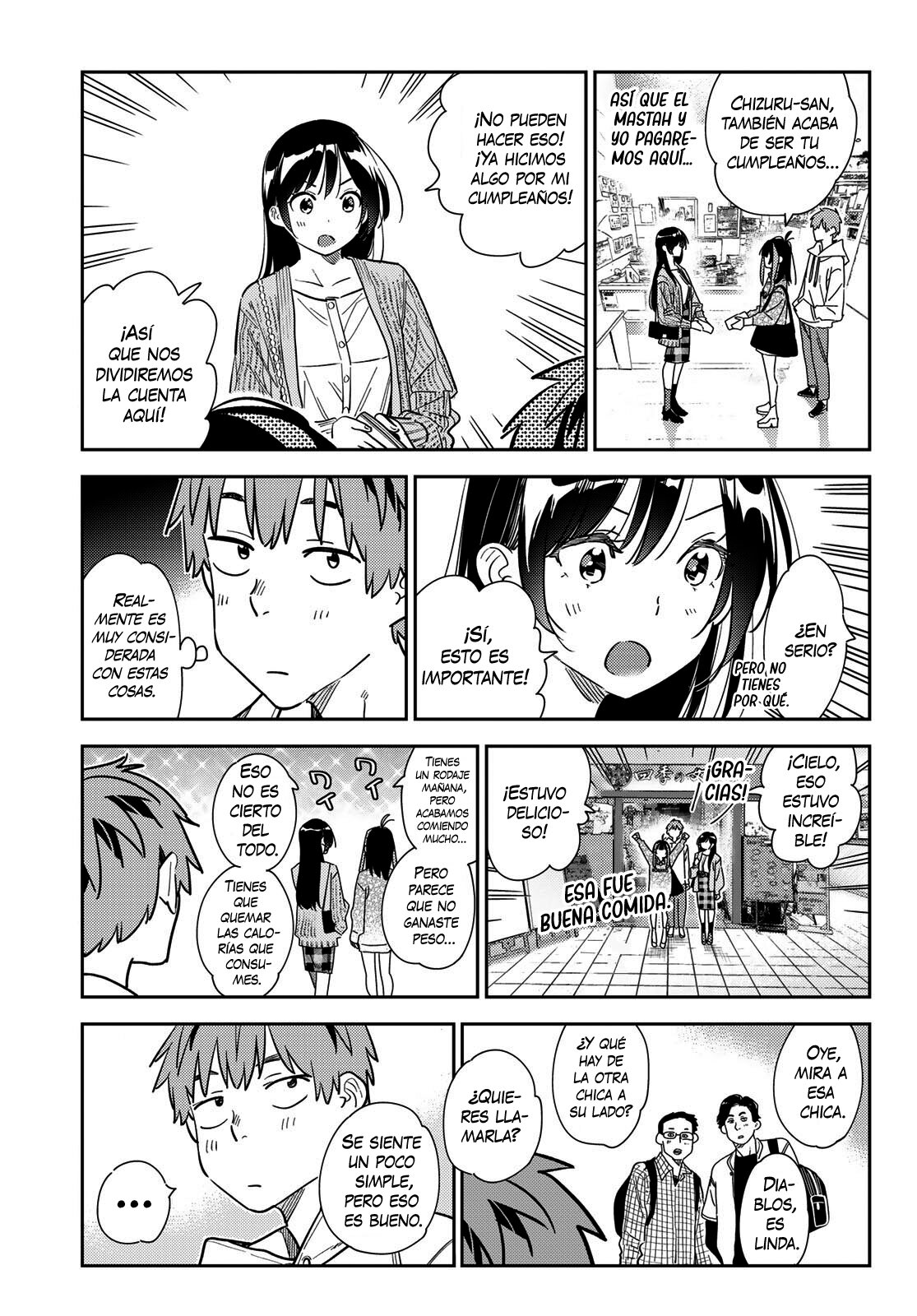 Kanojo, Okarishimasu capítulo 280 página 13