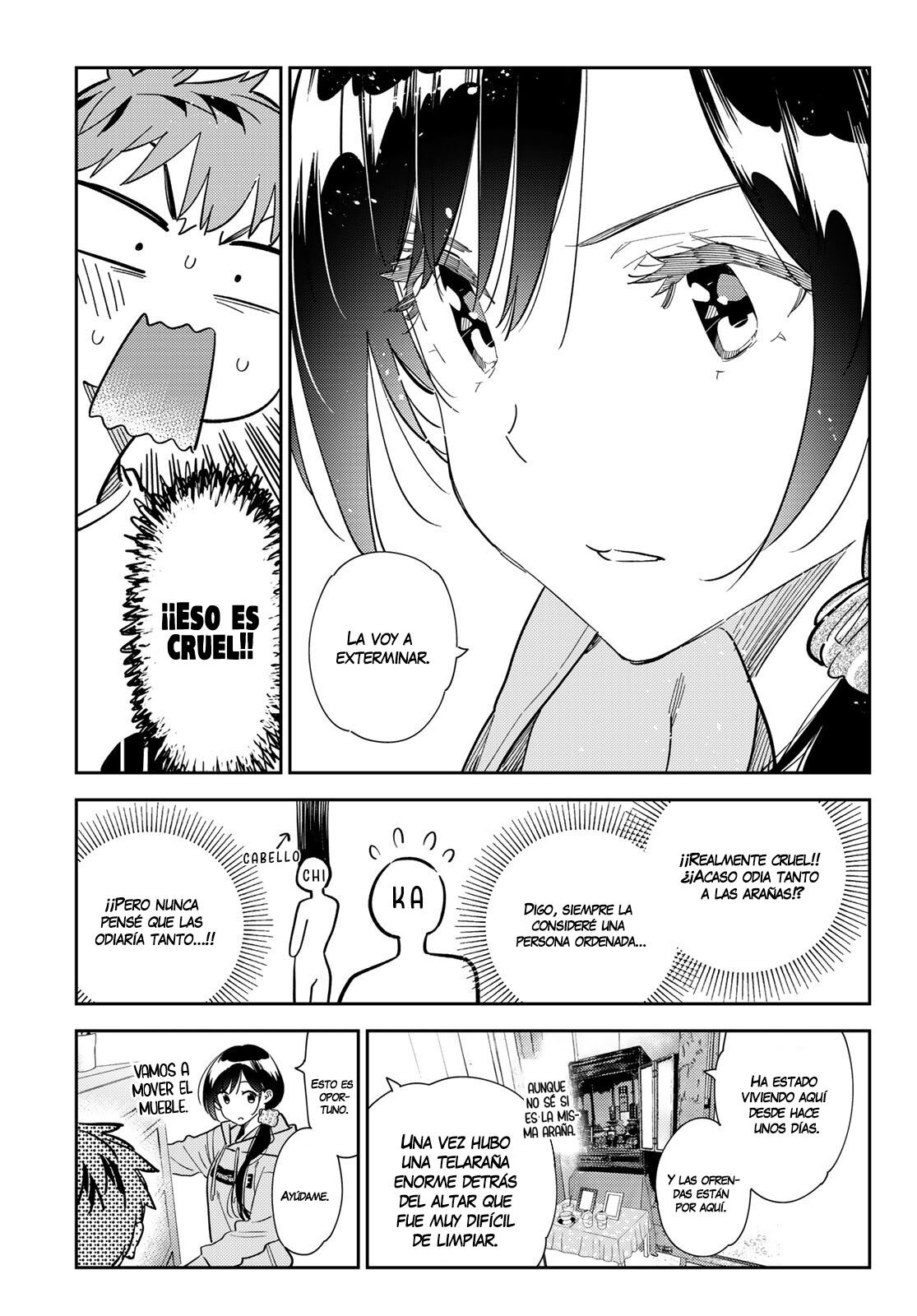 Kanojo, Okarishimasu capítulo 281 página 8