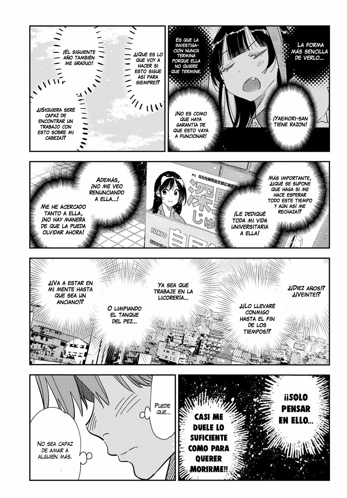 Kanojo, Okarishimasu capítulo 283 página 17