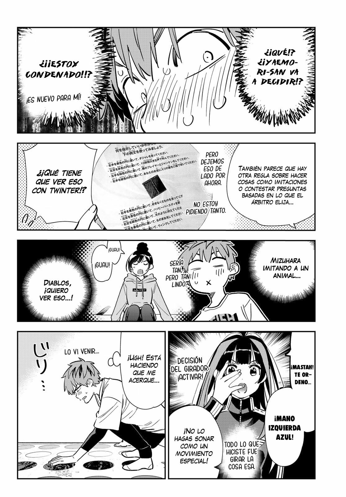Kanojo, Okarishimasu capítulo 285 página 7