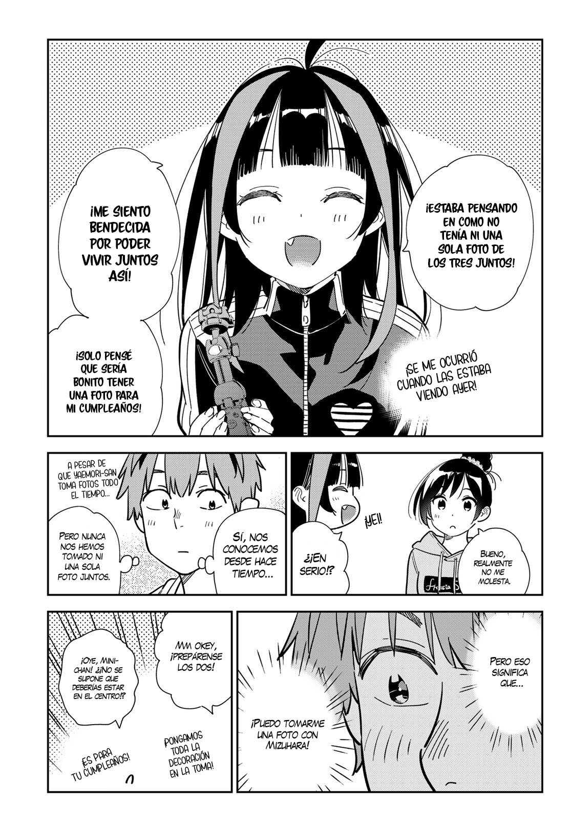 Kanojo, Okarishimasu capítulo 286 página 17