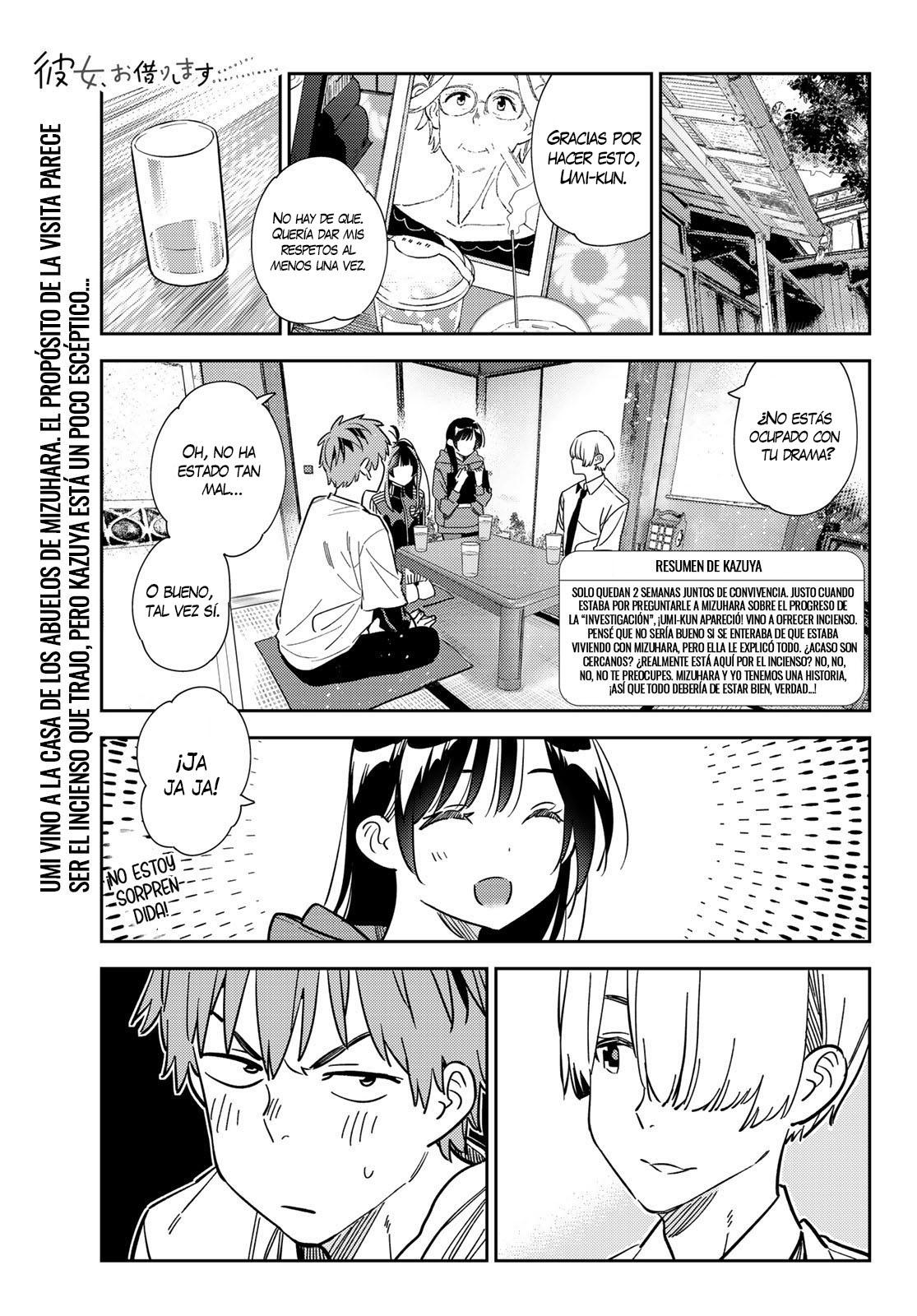 Kanojo, Okarishimasu capítulo 288 página 2