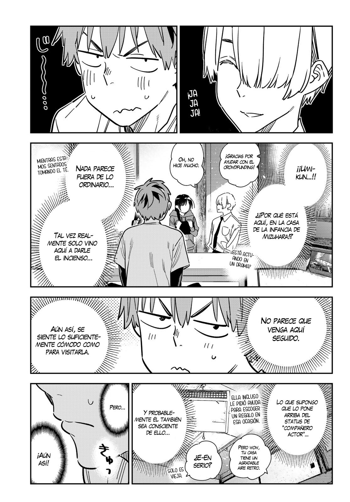 Kanojo, Okarishimasu capítulo 288 página 4