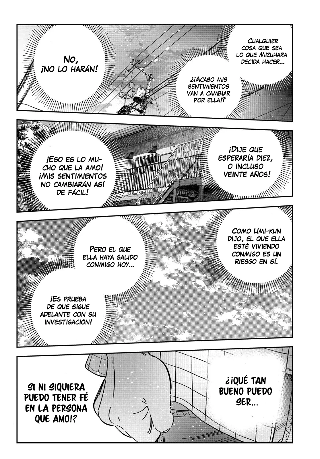 Kanojo, Okarishimasu capítulo 296 página 19