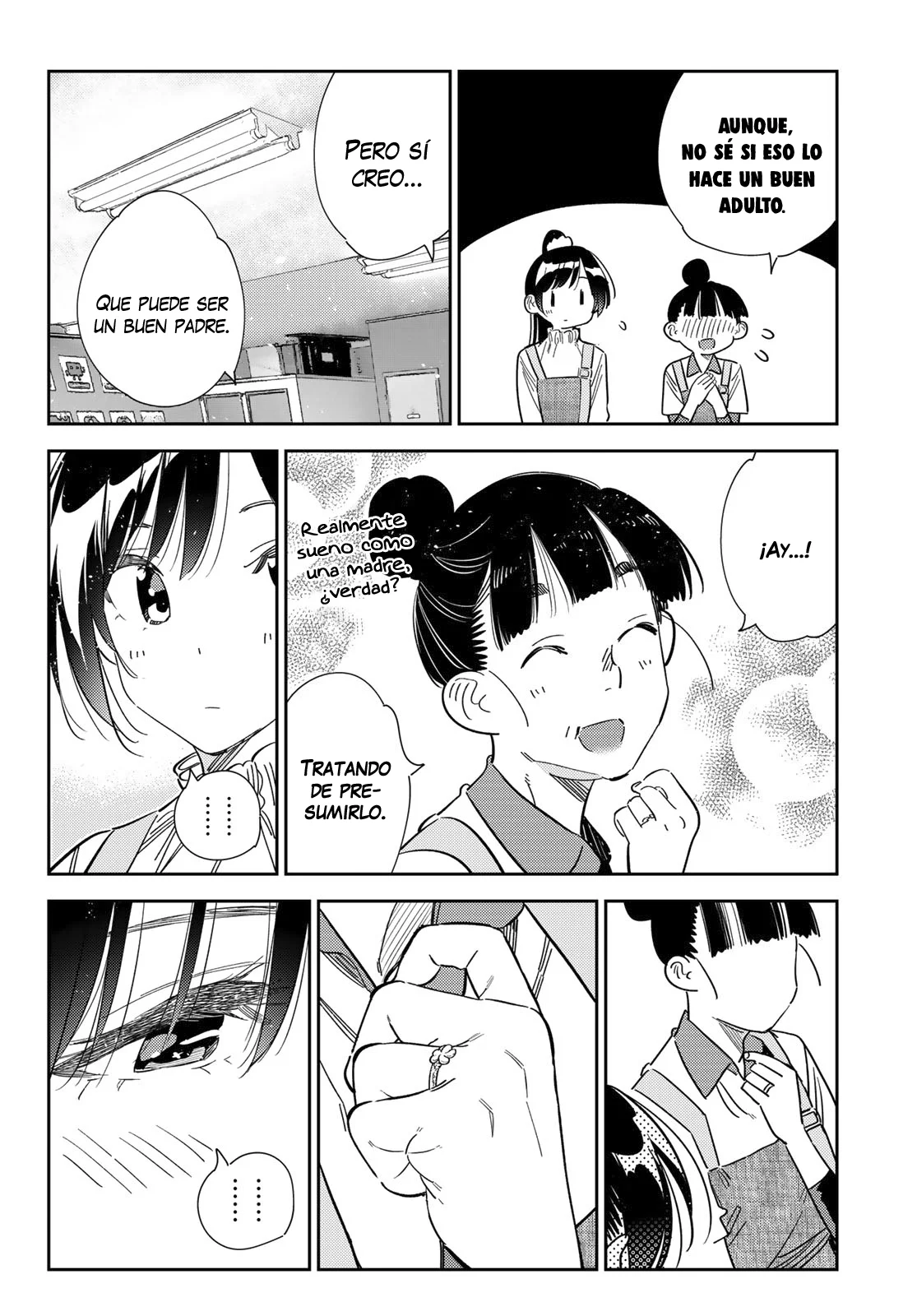 Kanojo, Okarishimasu capítulo 296 página 9