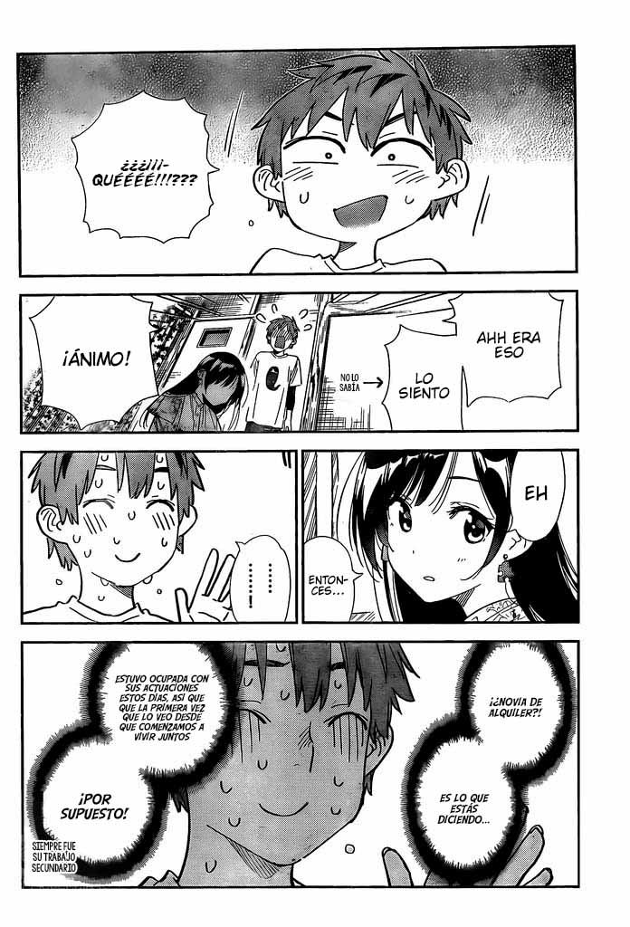 Kanojo, Okarishimasu capítulo 307 página 17