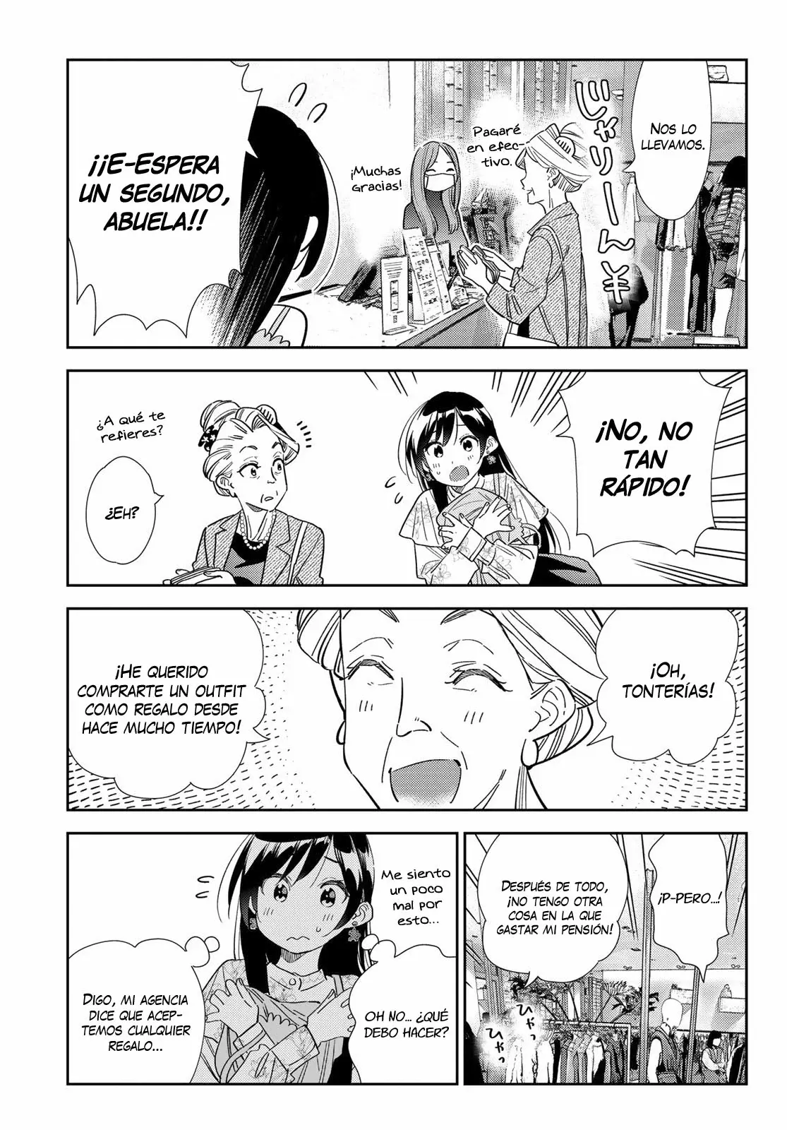 Kanojo, Okarishimasu capítulo 308 página 12