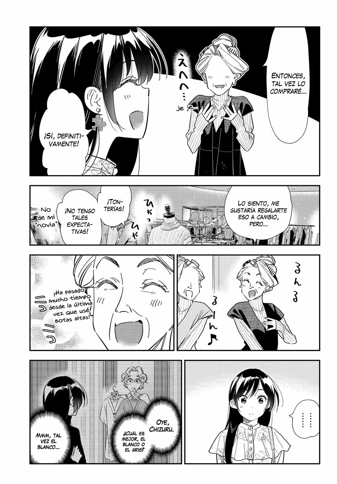 Kanojo, Okarishimasu capítulo 308 página 16