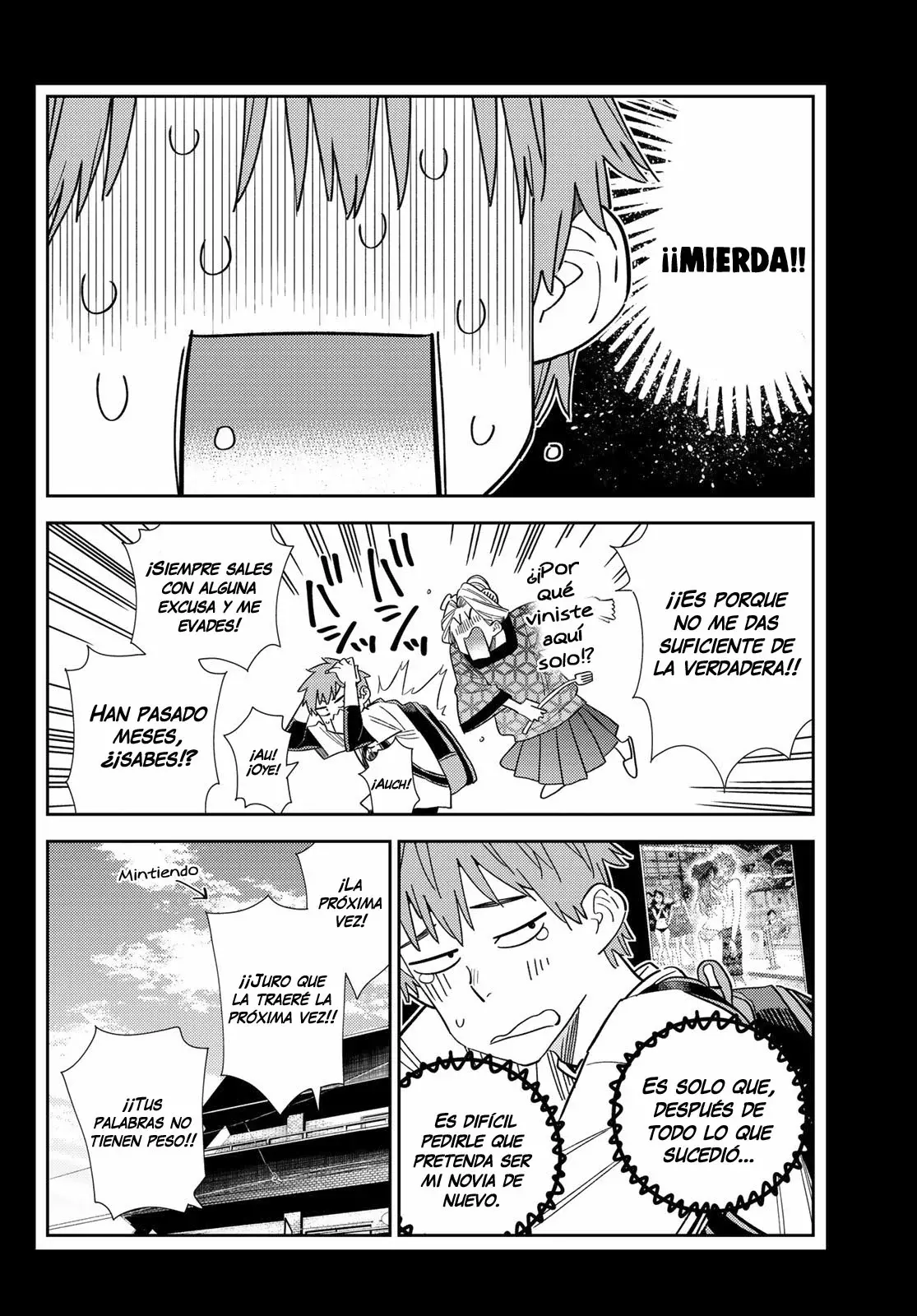 Kanojo, Okarishimasu capítulo 308 página 3