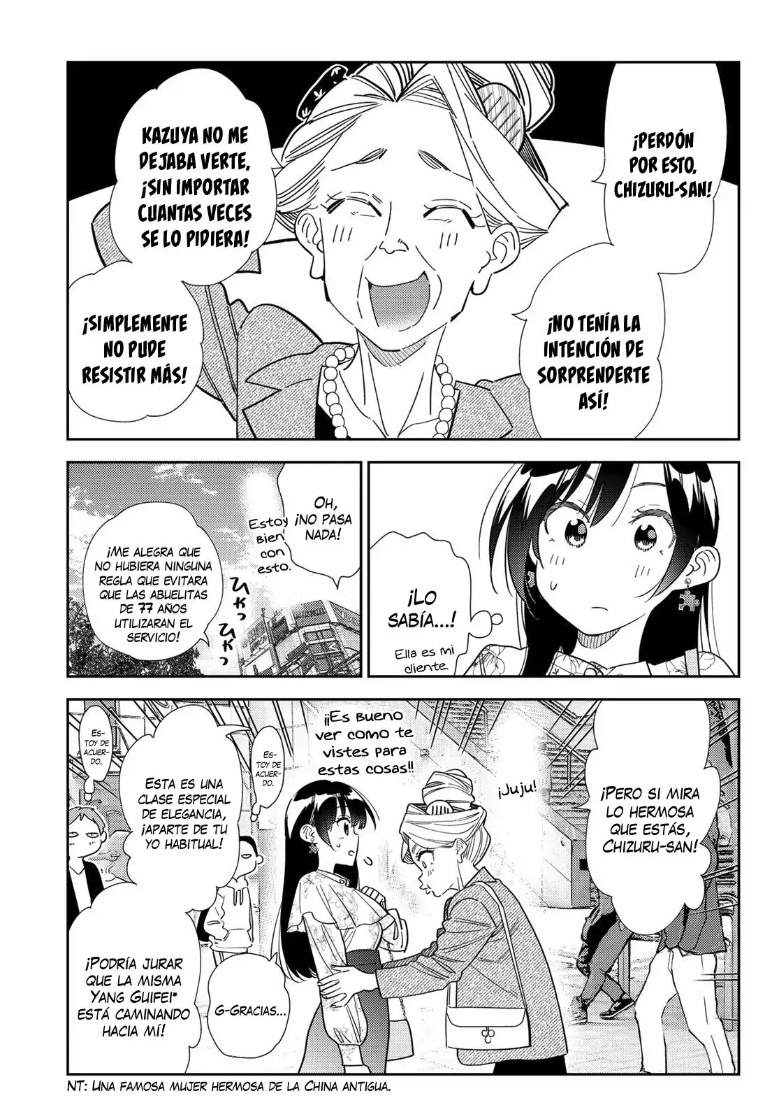 Kanojo, Okarishimasu capítulo 308 página 6
