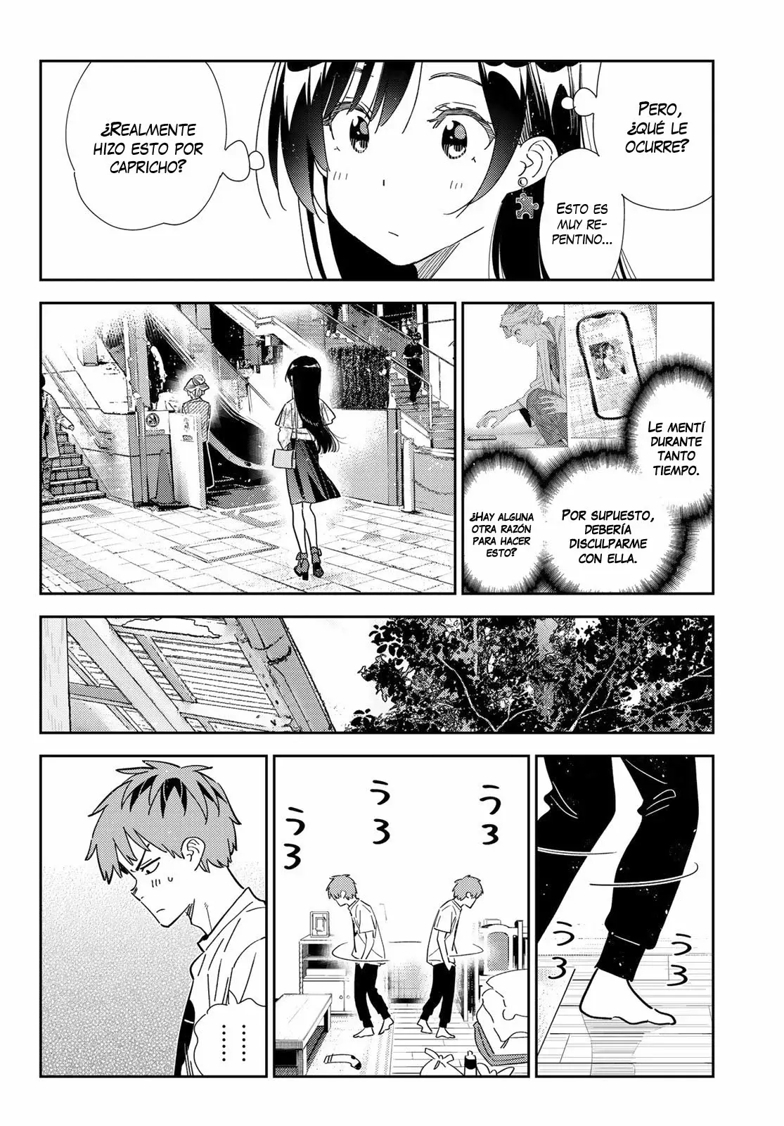 Kanojo, Okarishimasu capítulo 308 página 9