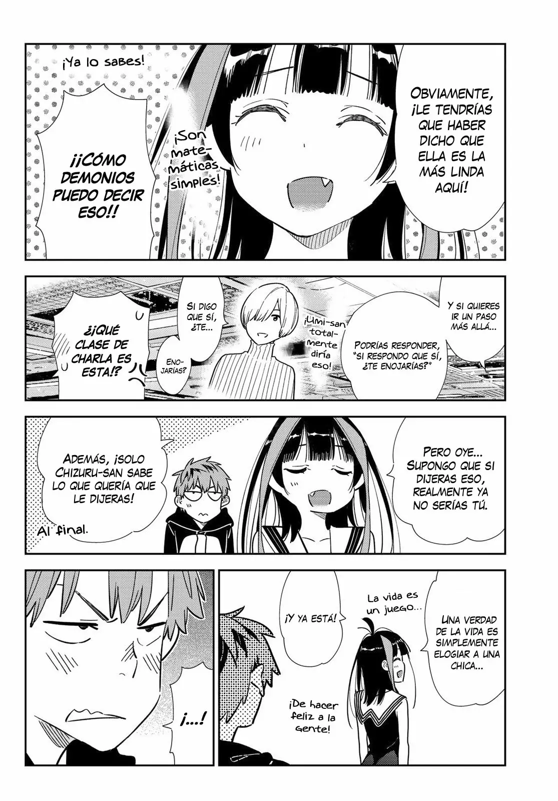 Kanojo, Okarishimasu capítulo 313 página 6