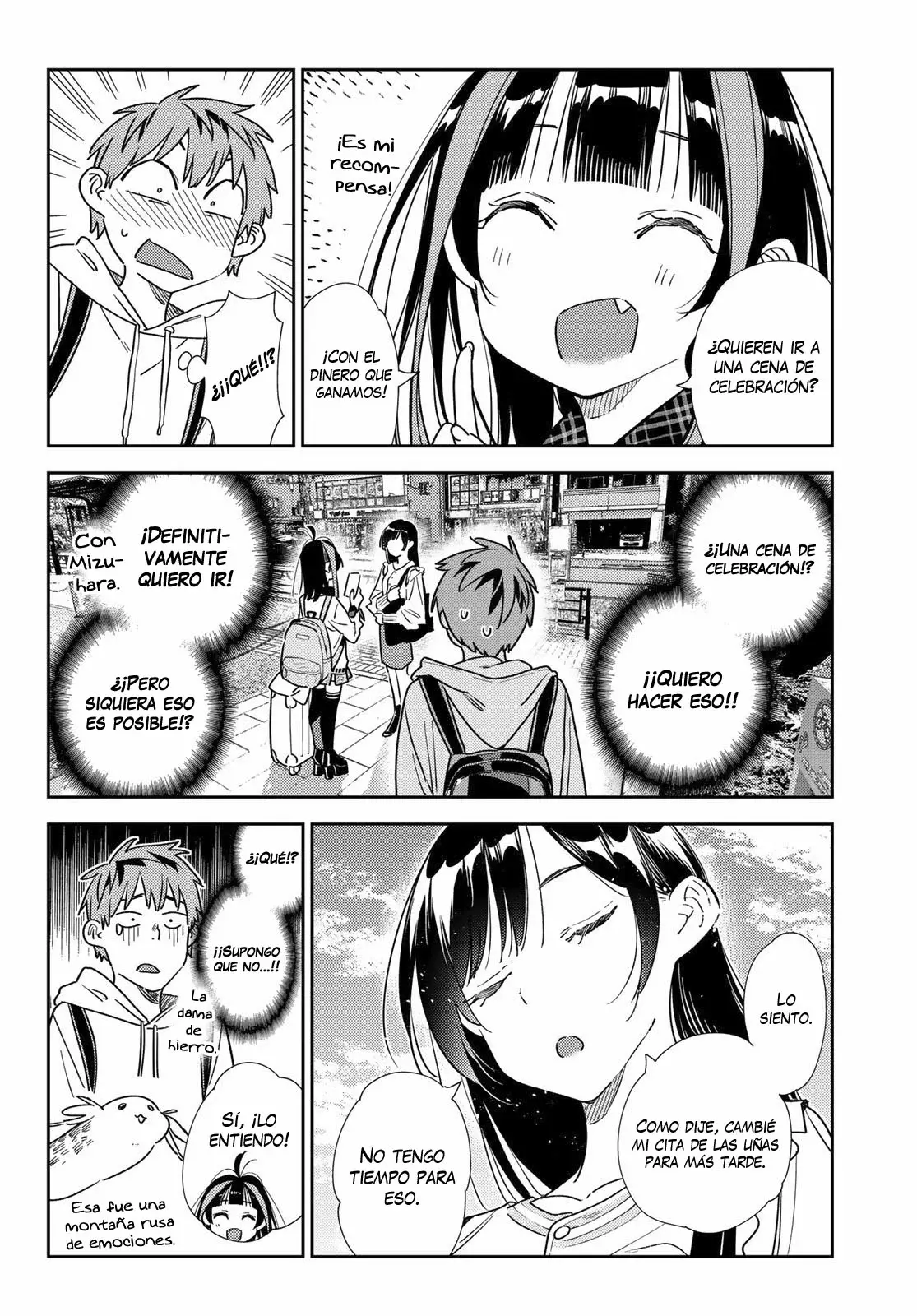Kanojo, Okarishimasu capítulo 313 página 8