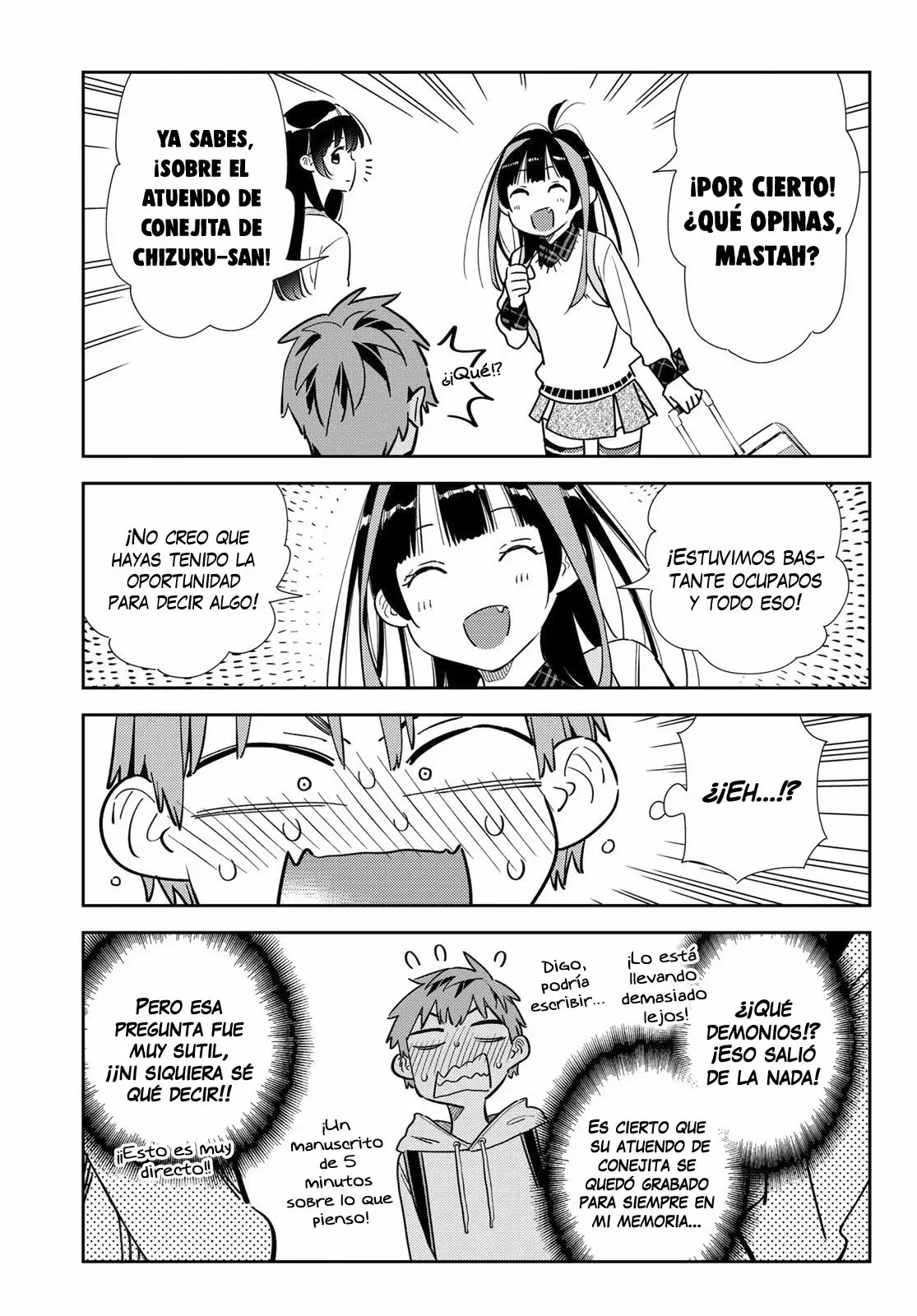 Kanojo, Okarishimasu capítulo 313 página 9