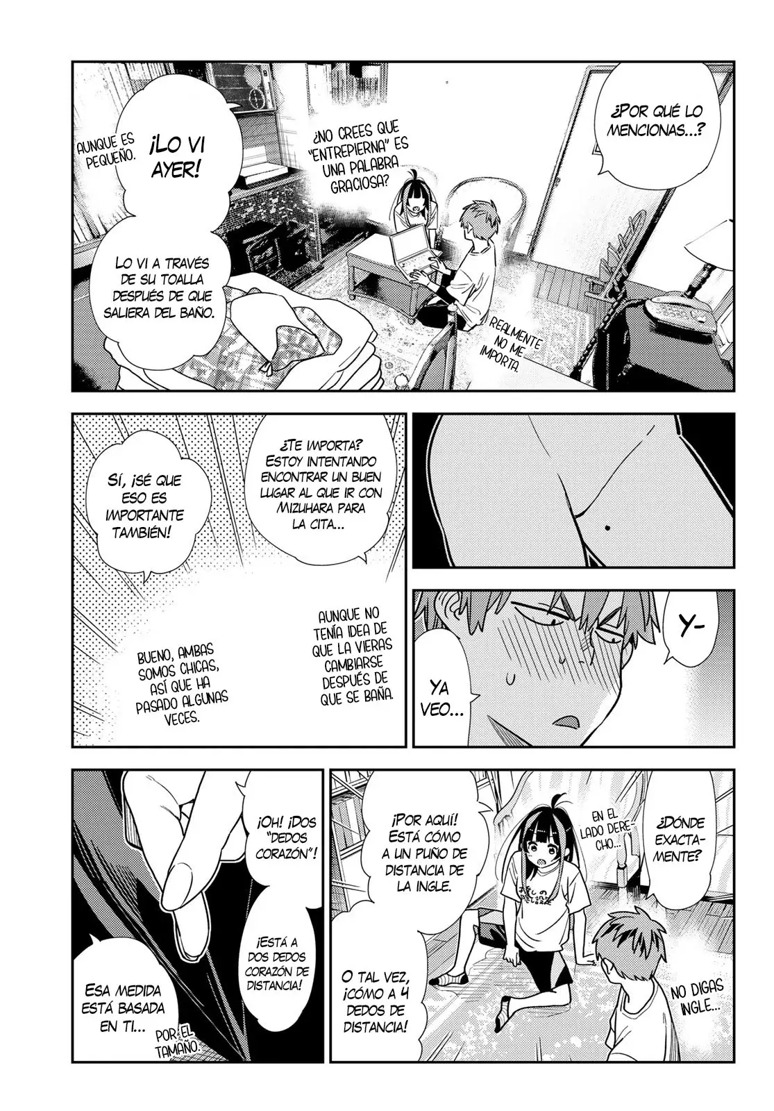 Kanojo, Okarishimasu capítulo 318 página 4