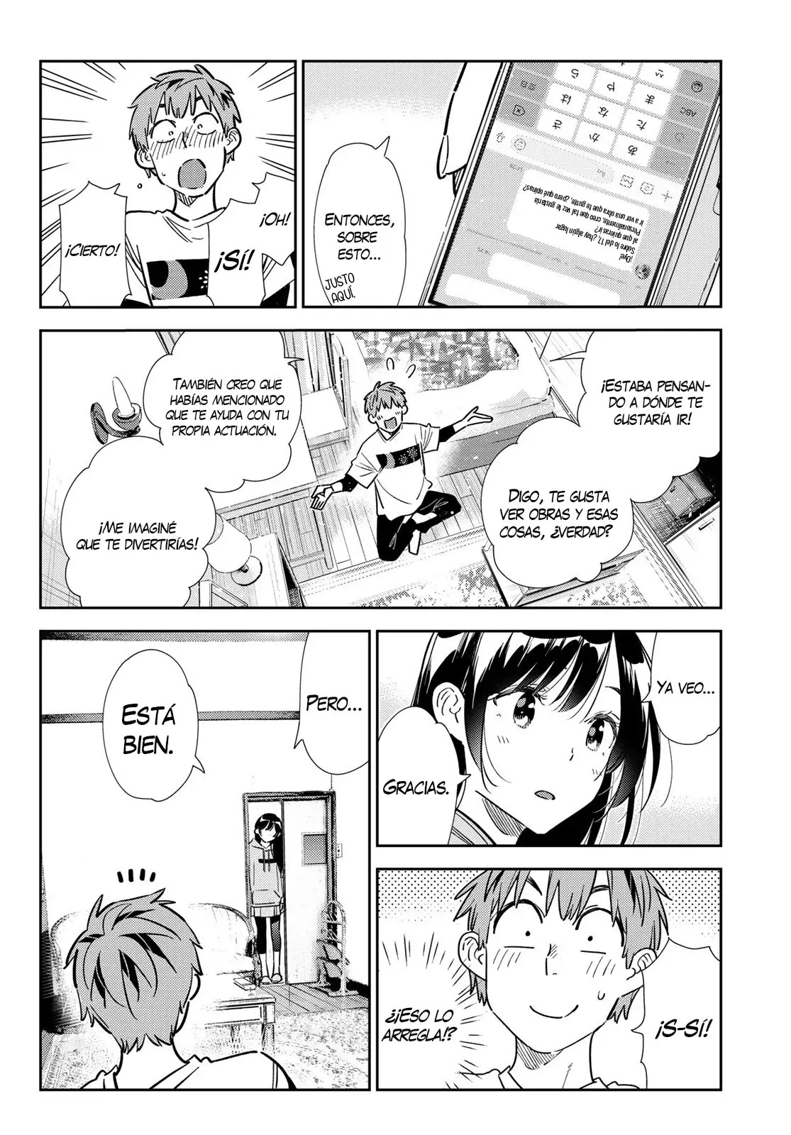 Kanojo, Okarishimasu capítulo 321 página 17