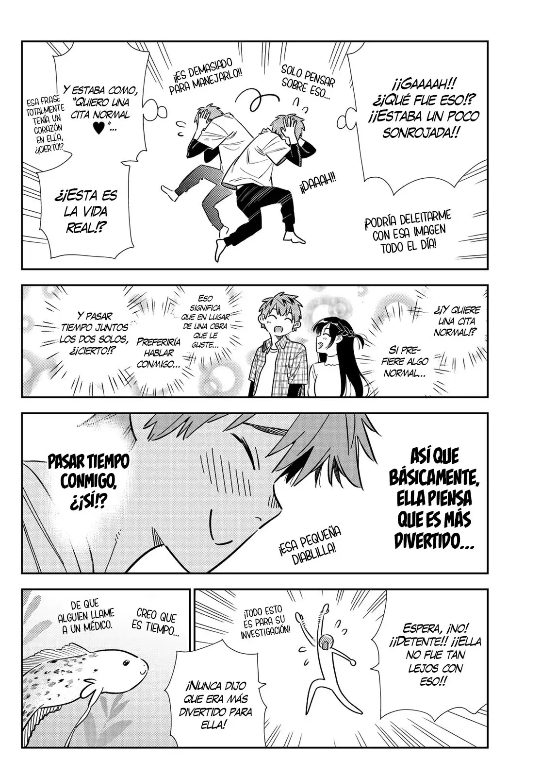 Kanojo, Okarishimasu capítulo 322 página 4