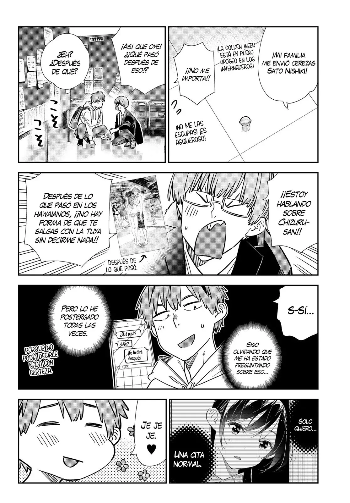 Kanojo, Okarishimasu capítulo 322 página 8