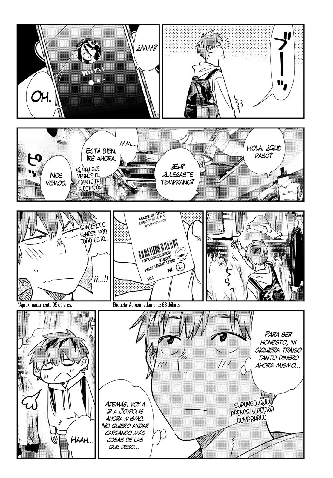 Kanojo, Okarishimasu capítulo 331 página 13