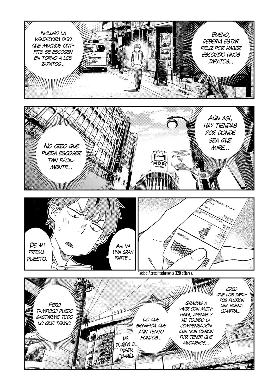 Kanojo, Okarishimasu capítulo 331 página 4