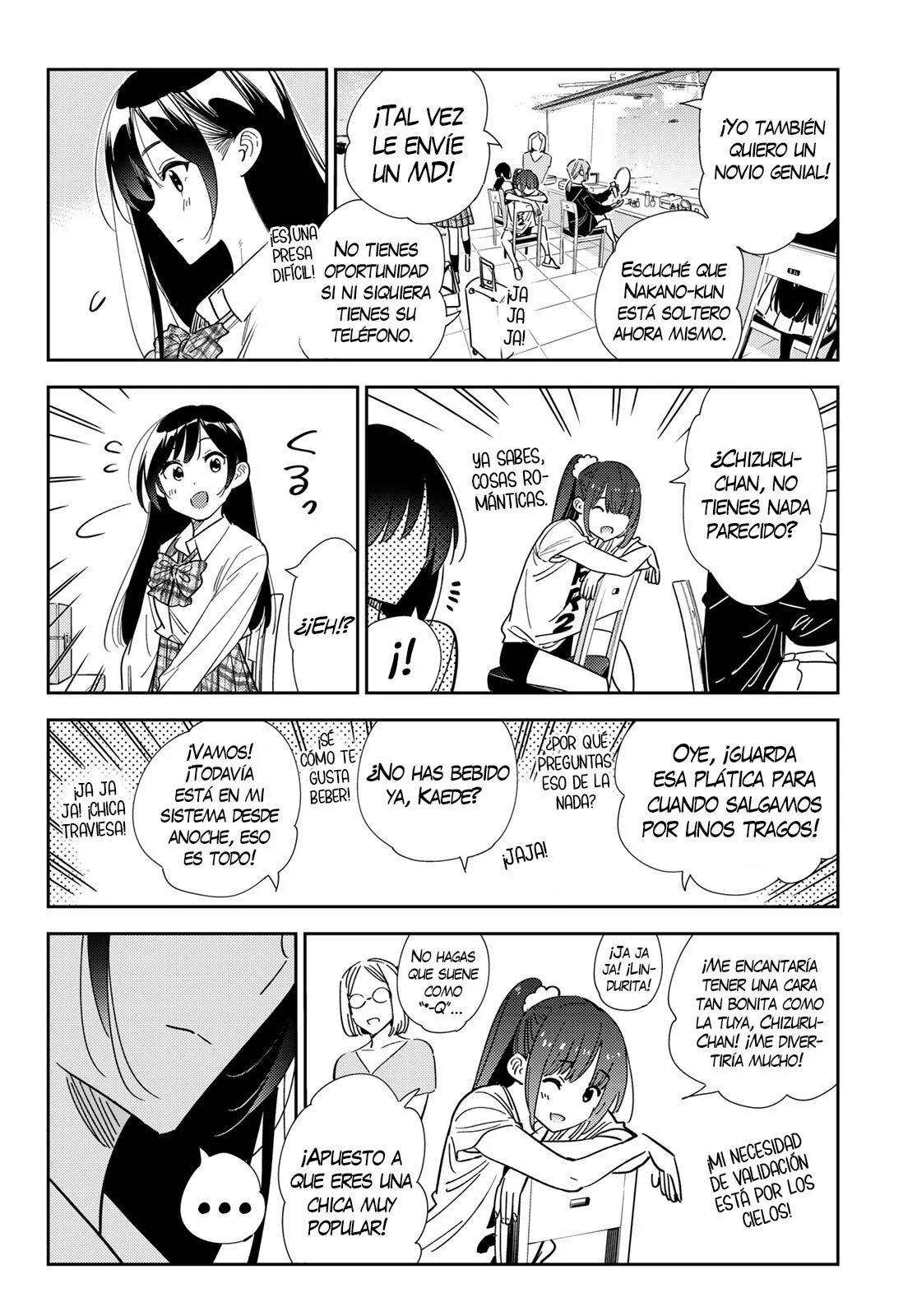 Kanojo, Okarishimasu capítulo 334 página 13